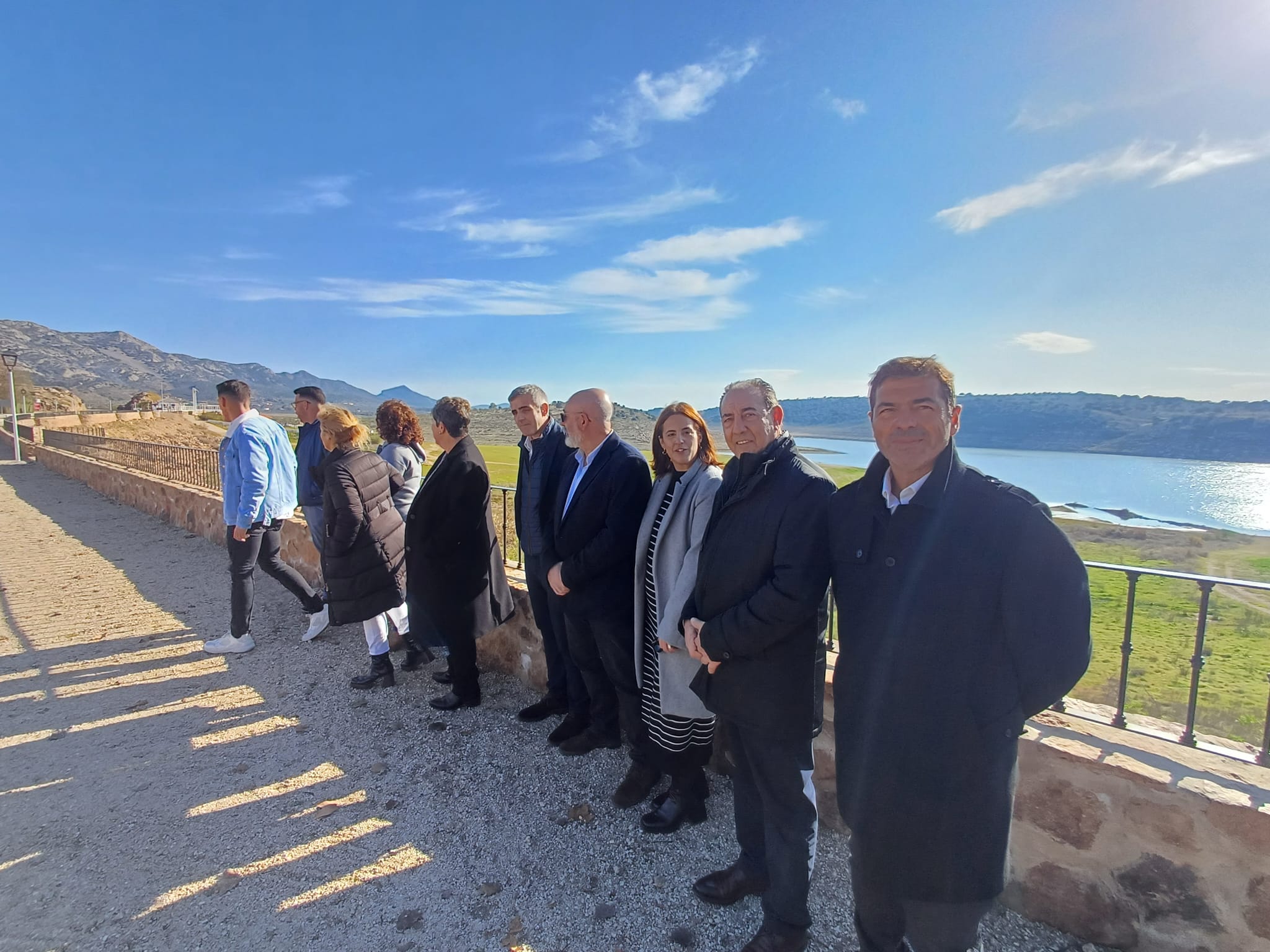 Acto inauguración del primer paseo fluvial de Extremadura.