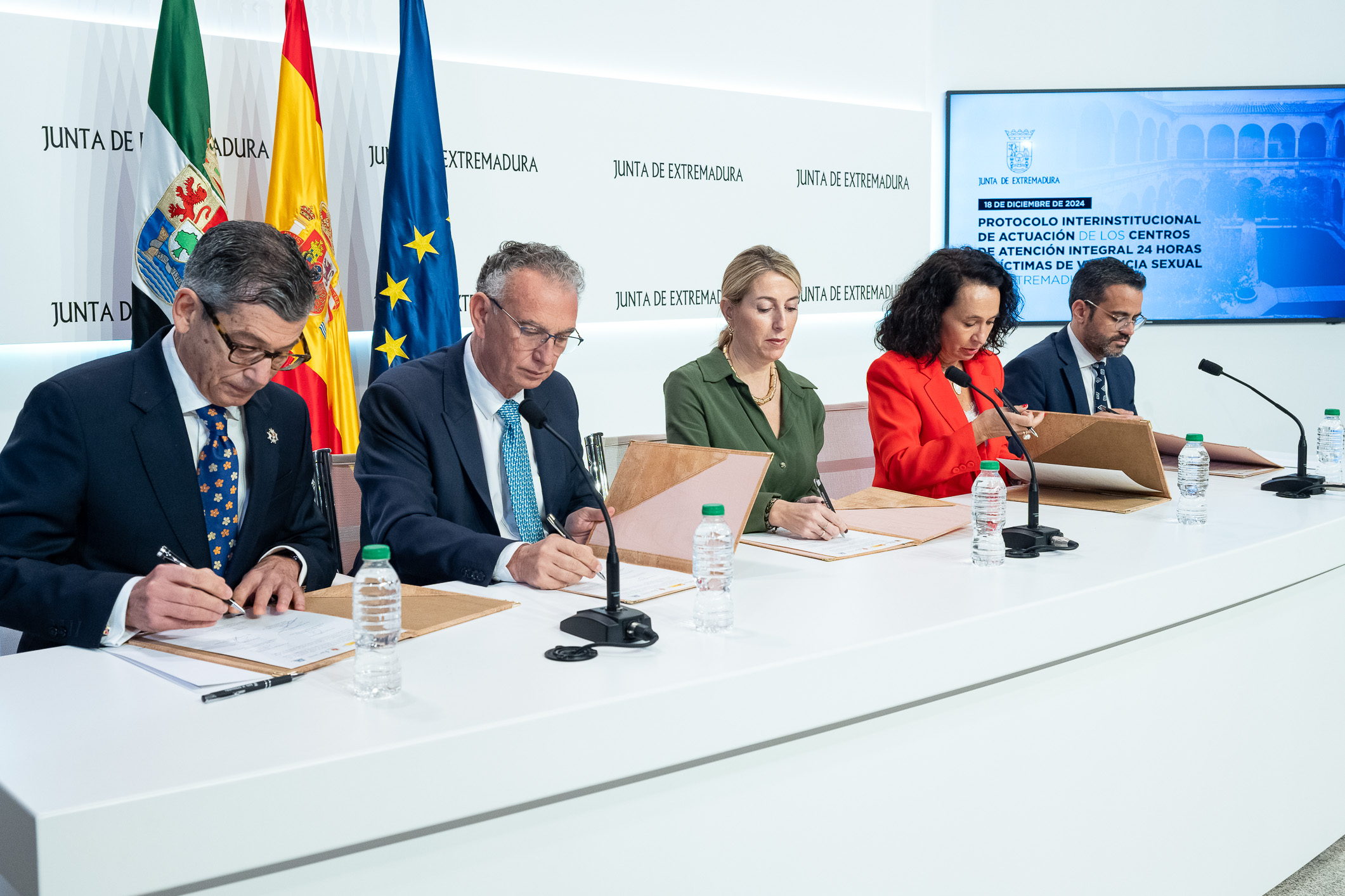20241218 La Junta de Extremadura firma el protocolo de actuacion de los ...