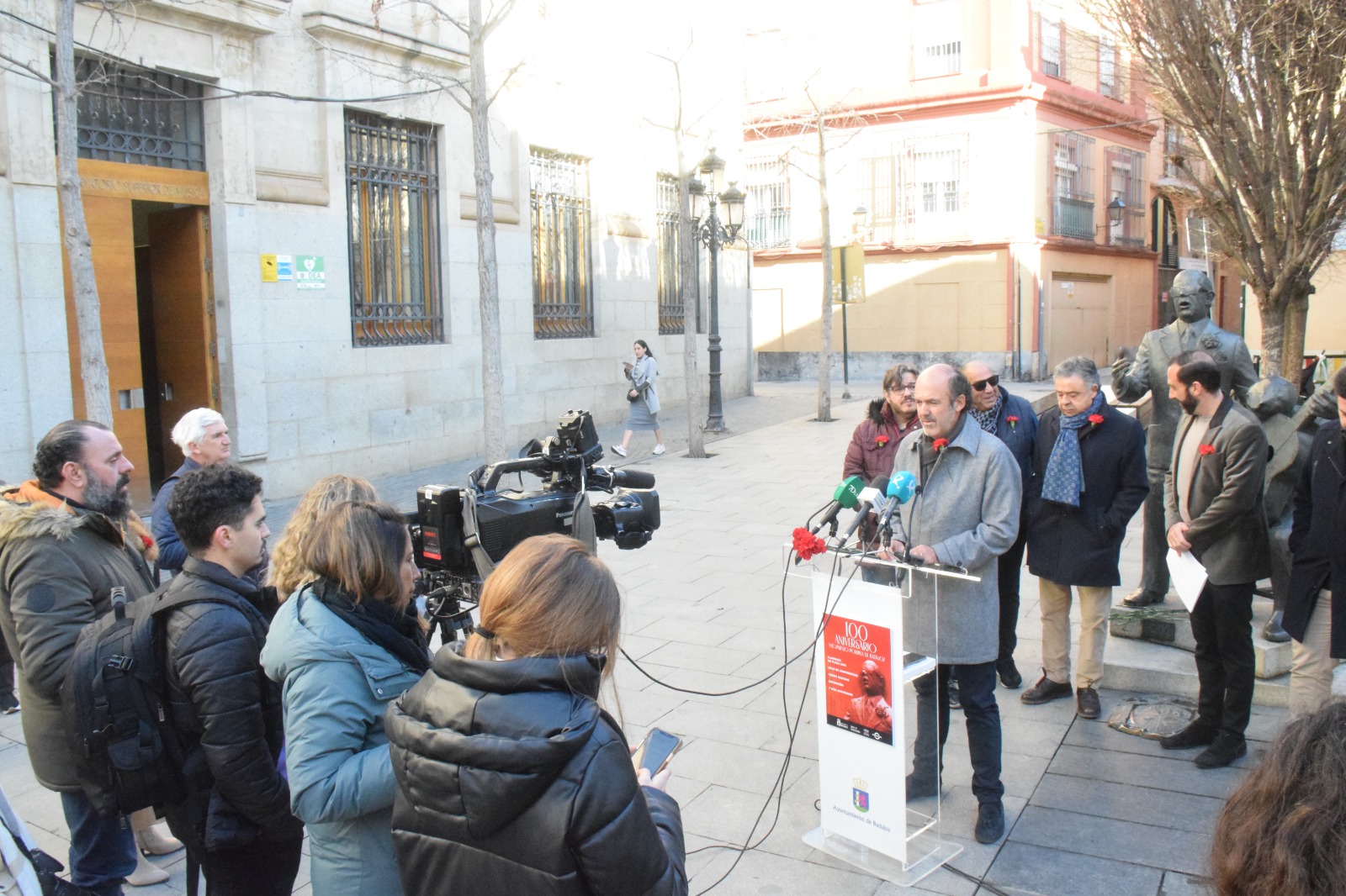 Presentación del acto homenaje a Porrina