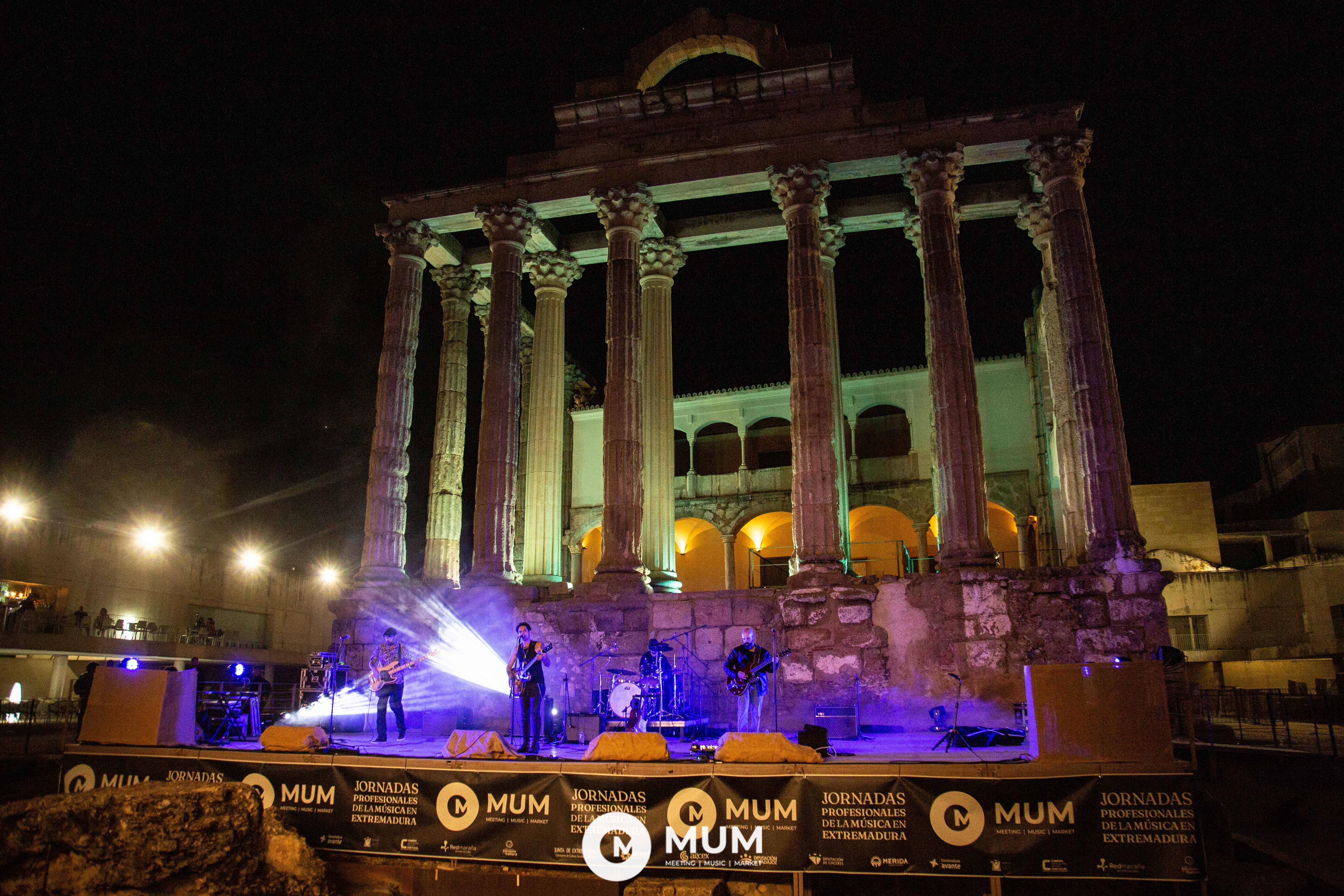 Actuación en el Templo de Diana