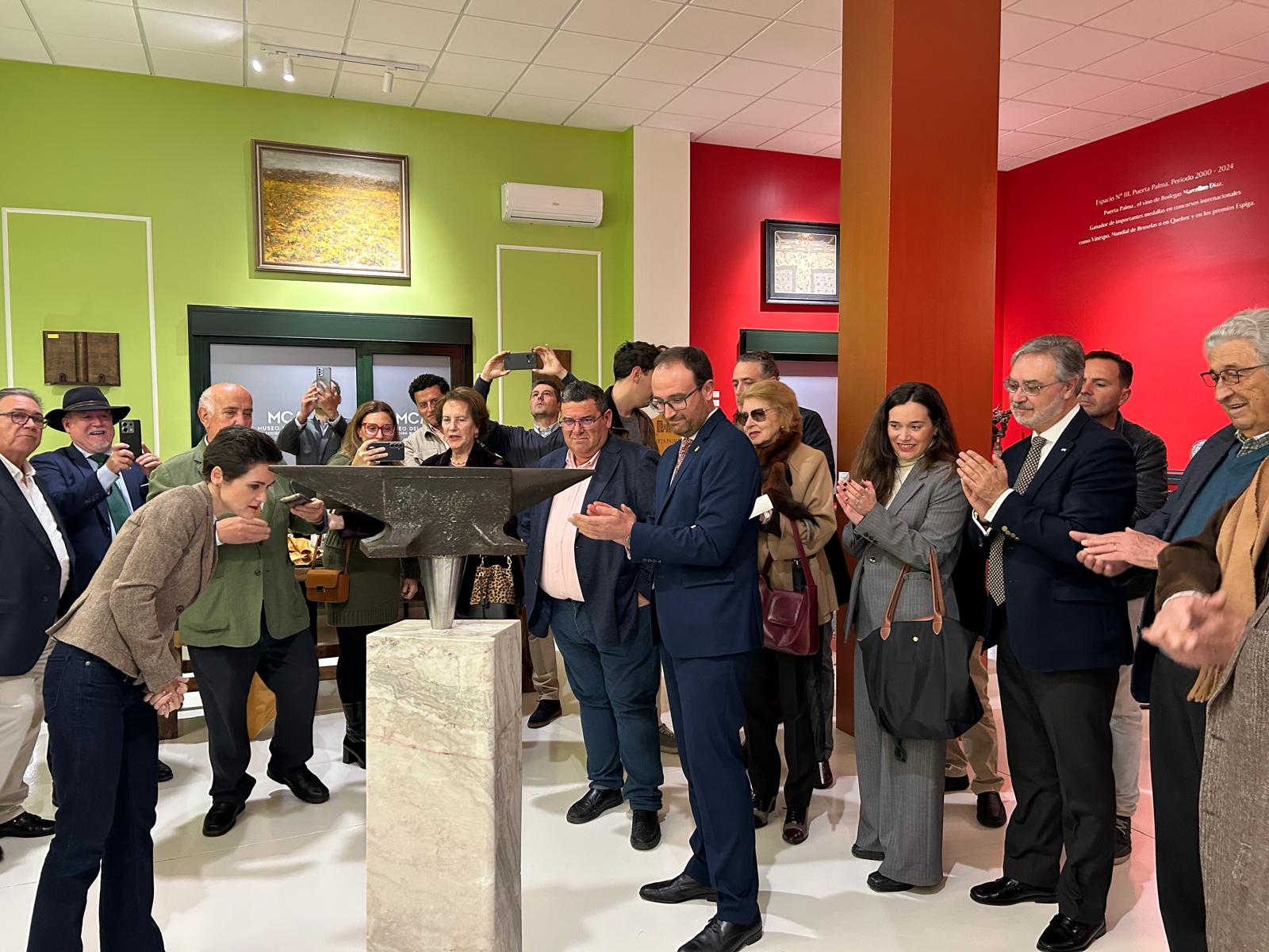 Image 1 of article La Junta alaba la excelencia del vino espumoso extremeño en la inauguración del Museo del Cava de Almendralejo