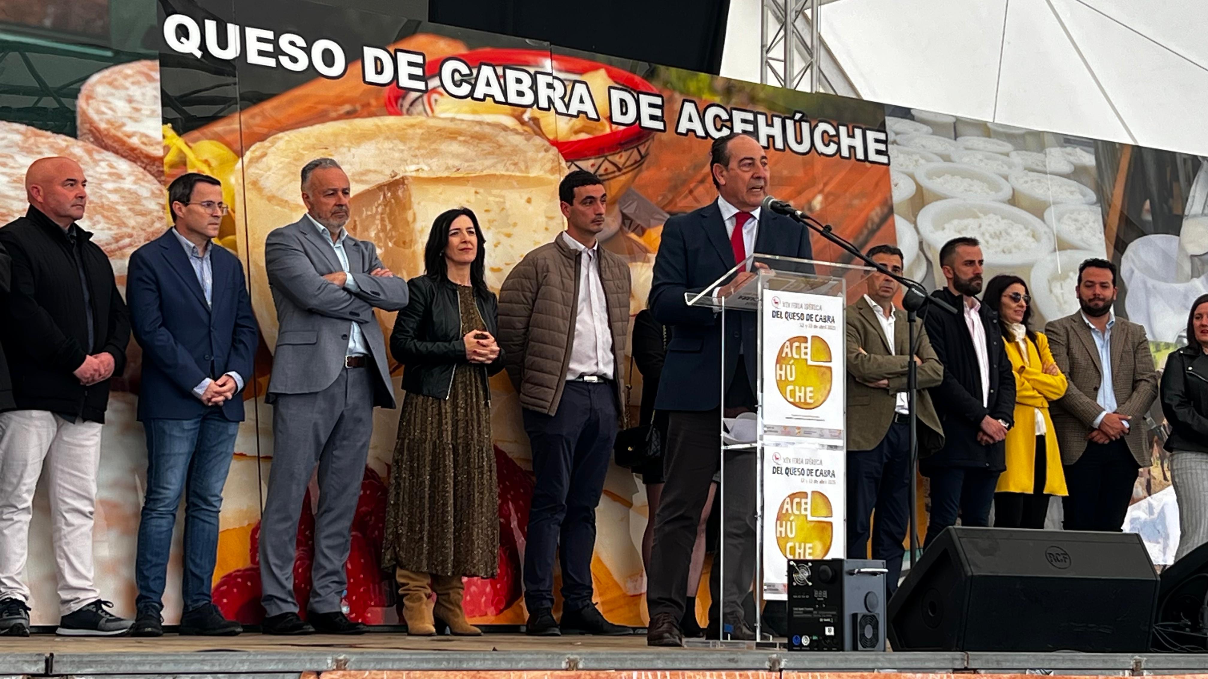 Inauguración de la XIX Feria del Queso Ibérico de Cabra de Acehúche