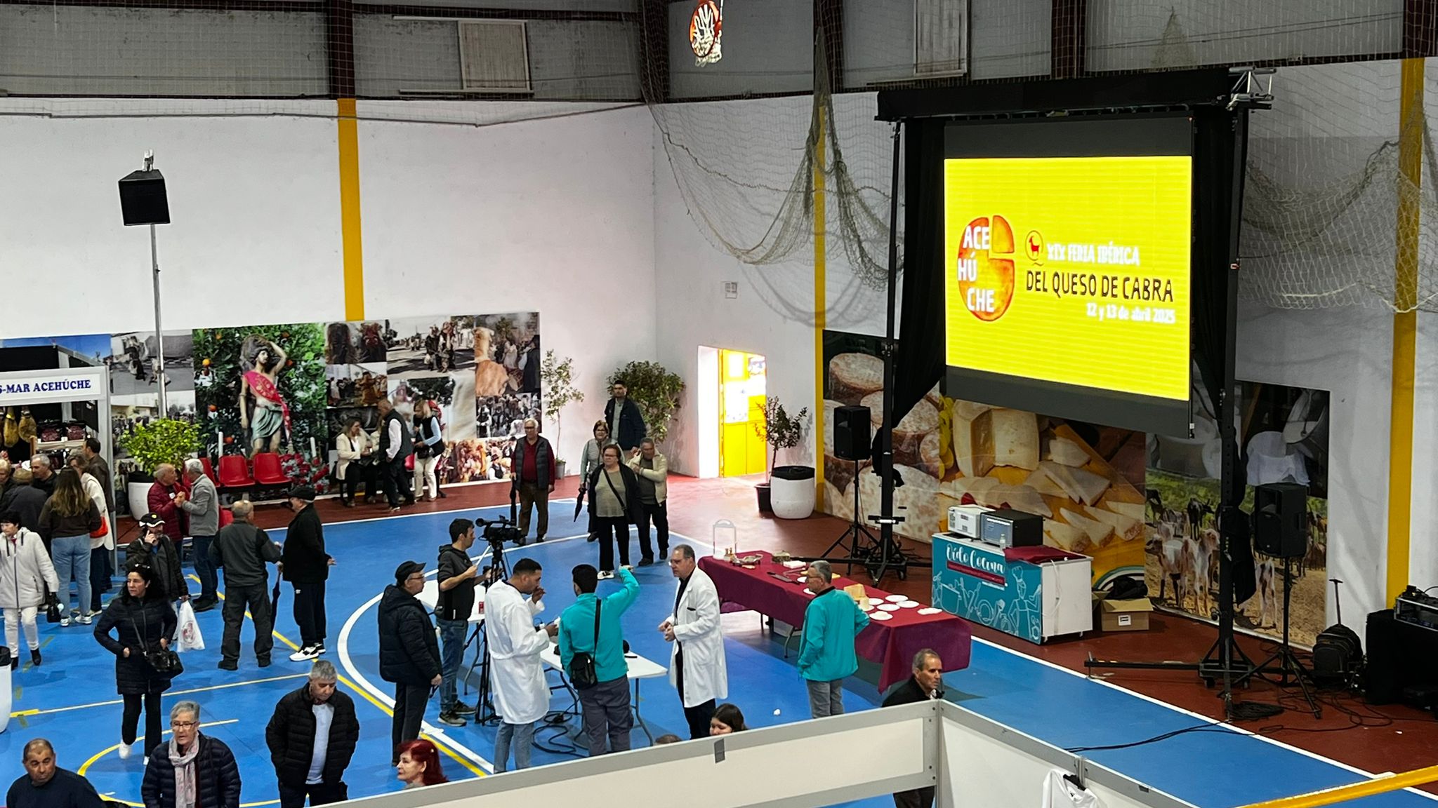 Inauguración de la XIX Feria del Queso Ibérico de Cabra de Acehúche