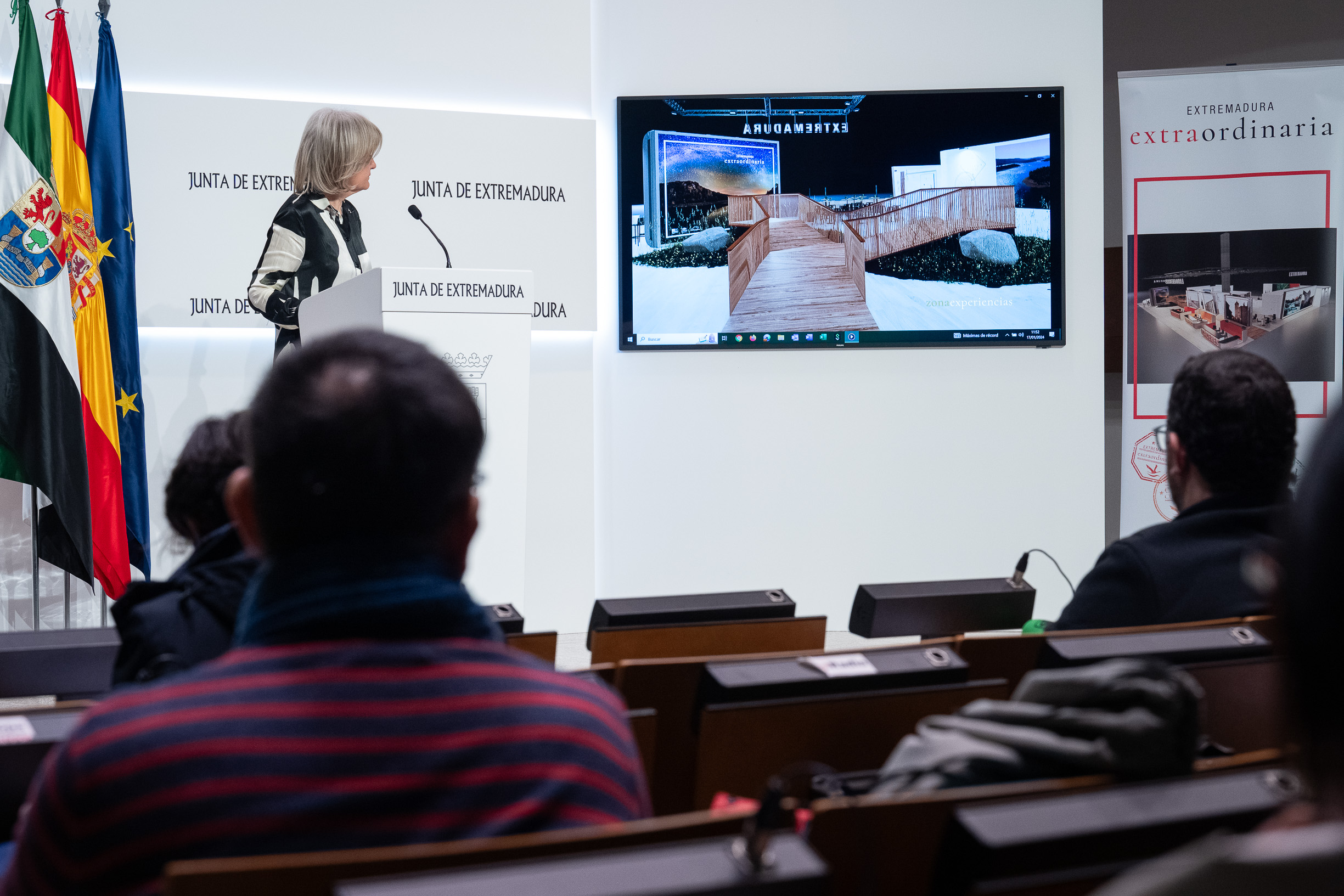 Foto de la rueda de prensa