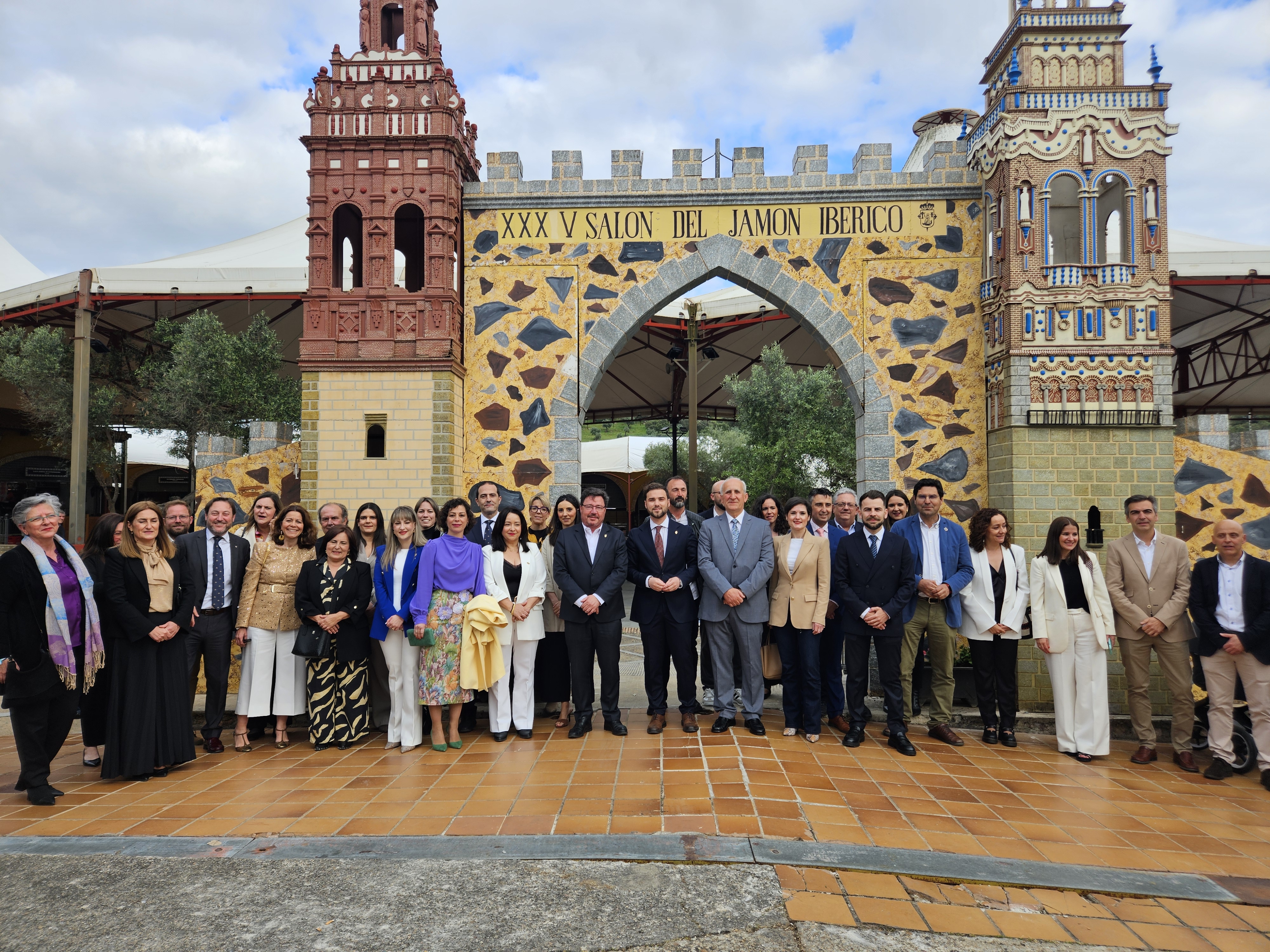 Inauguración del Salón Ibérico.