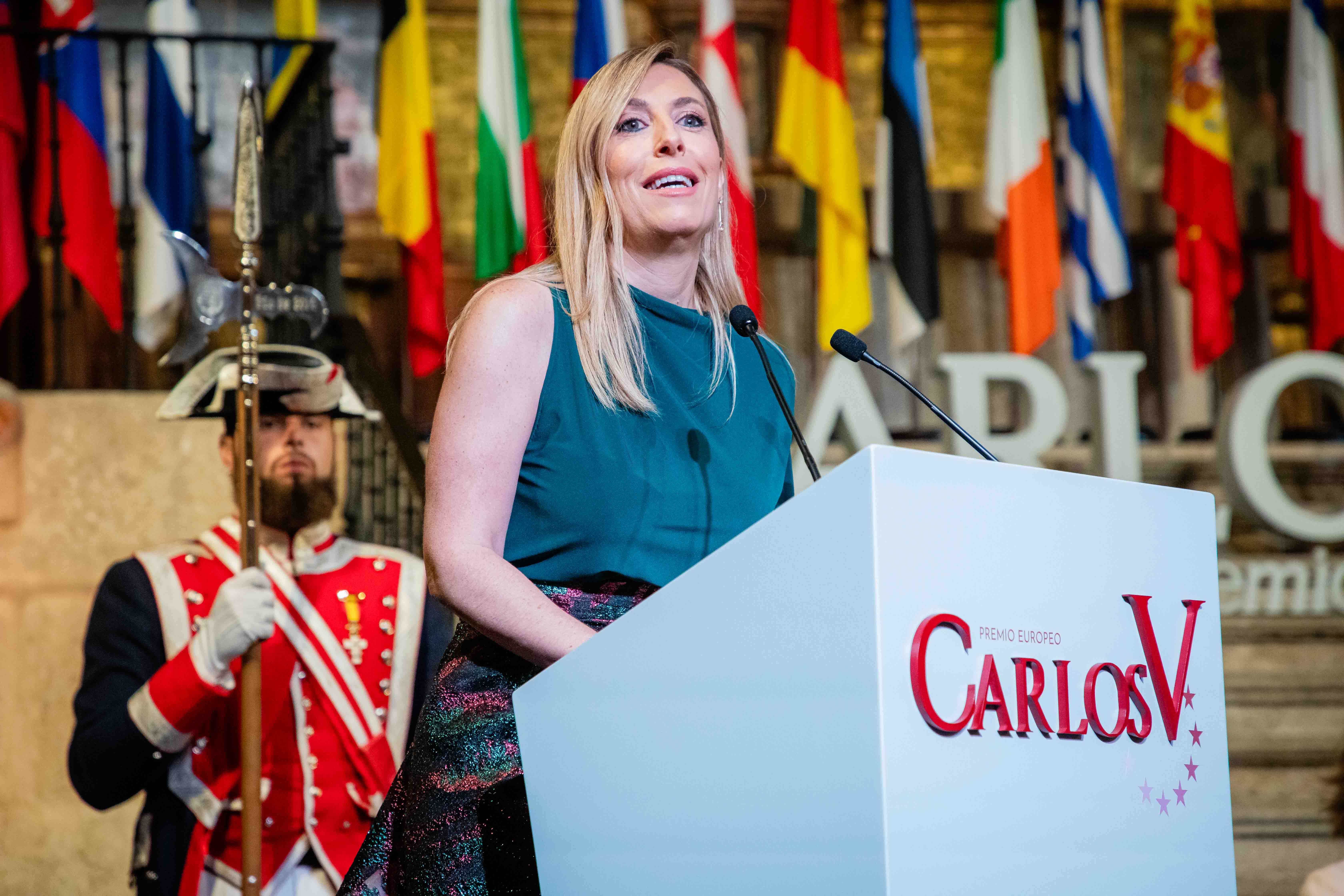 Presidenta de la Junta en la ceremonia