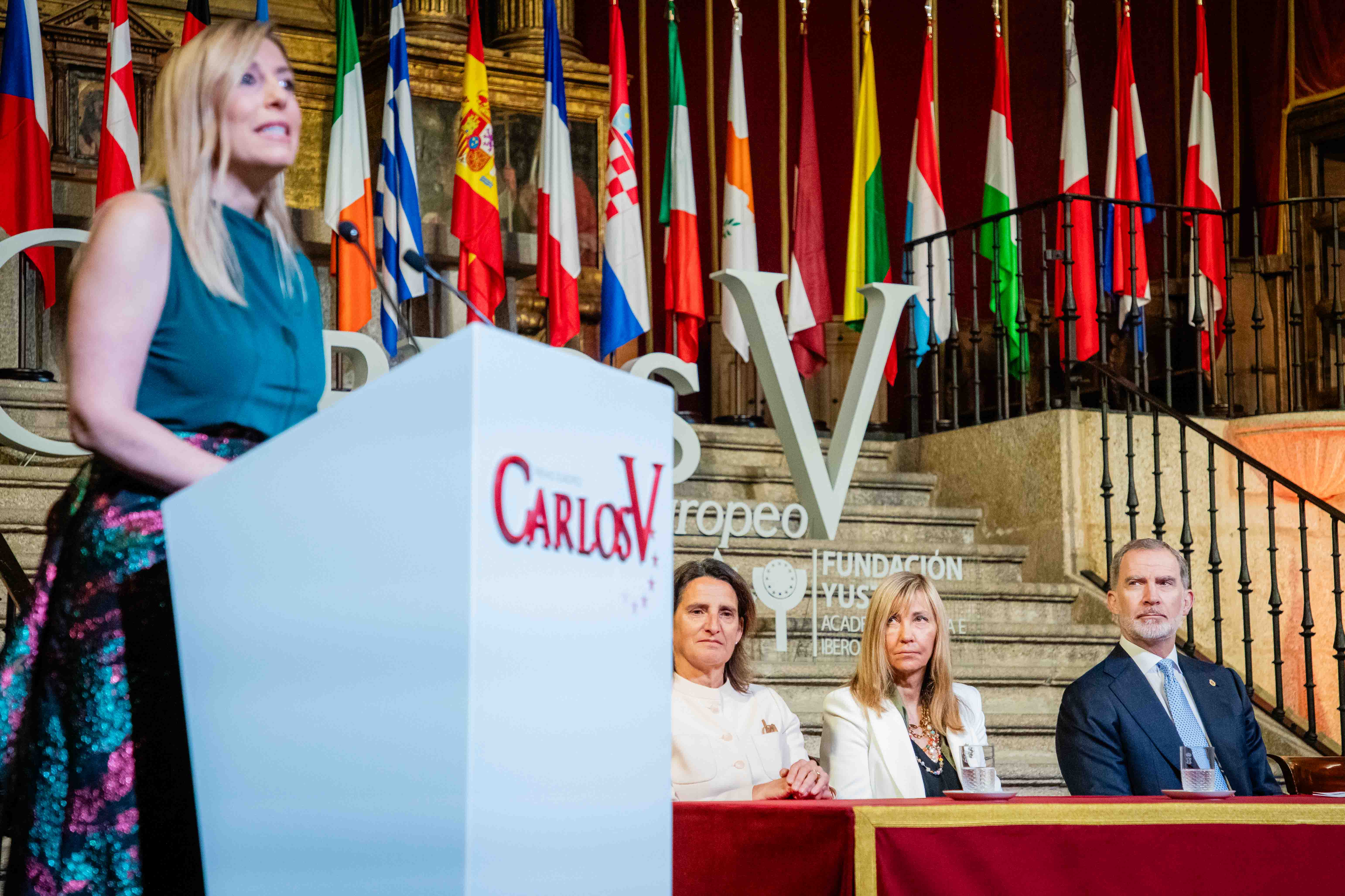 Las autoridades escuchan a la presidenta