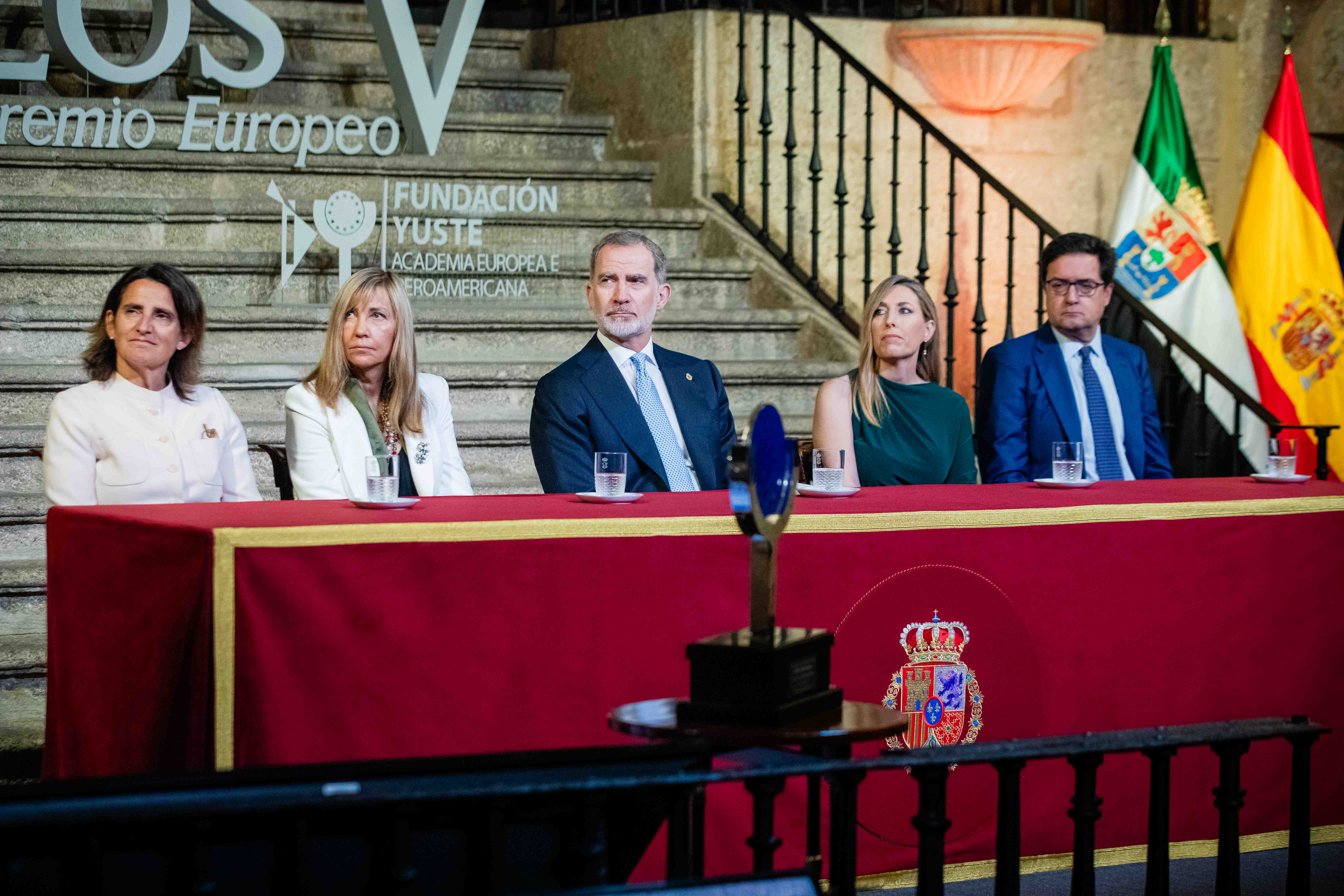 Autoridades en la ceremonia