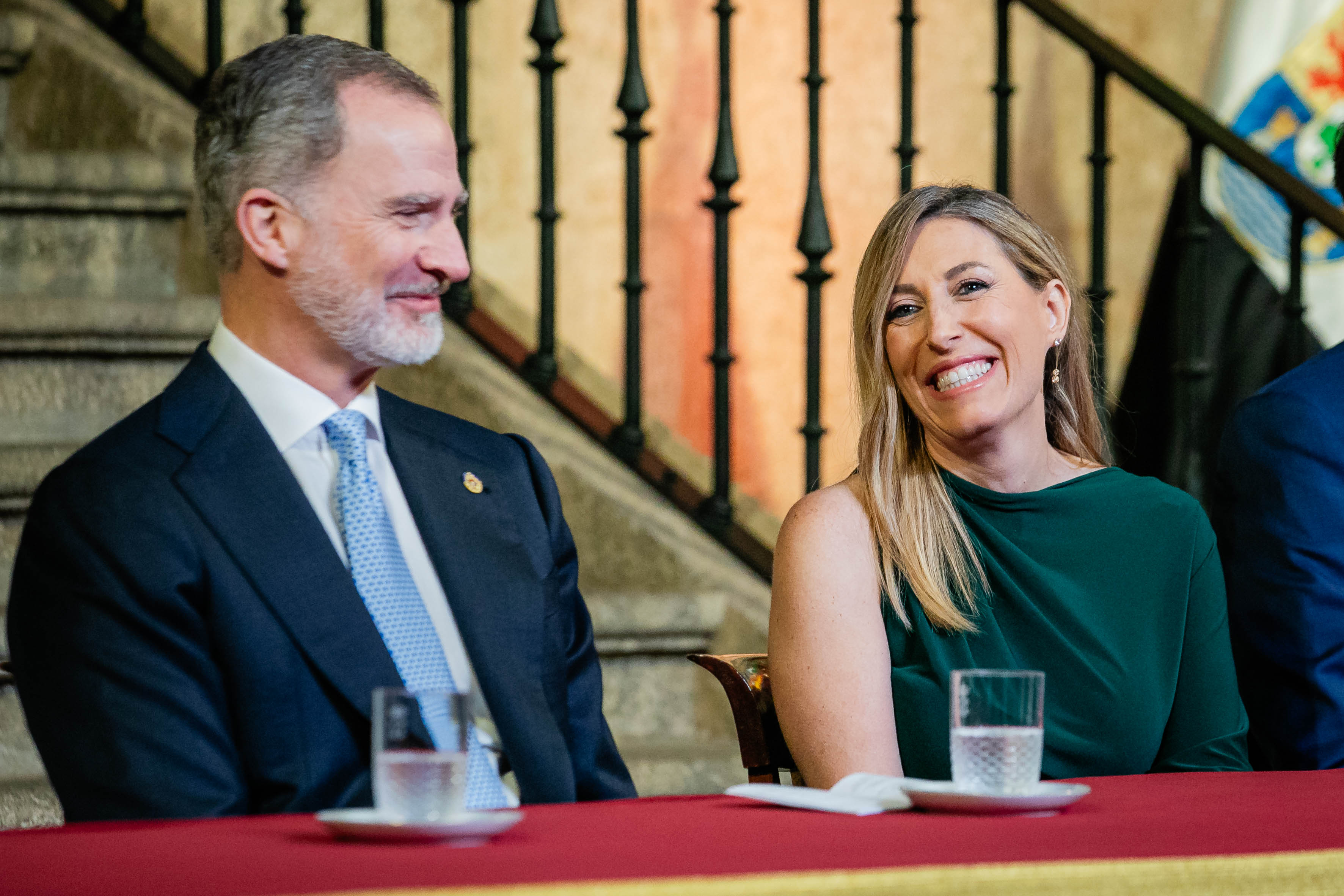 La presidenta y el rey