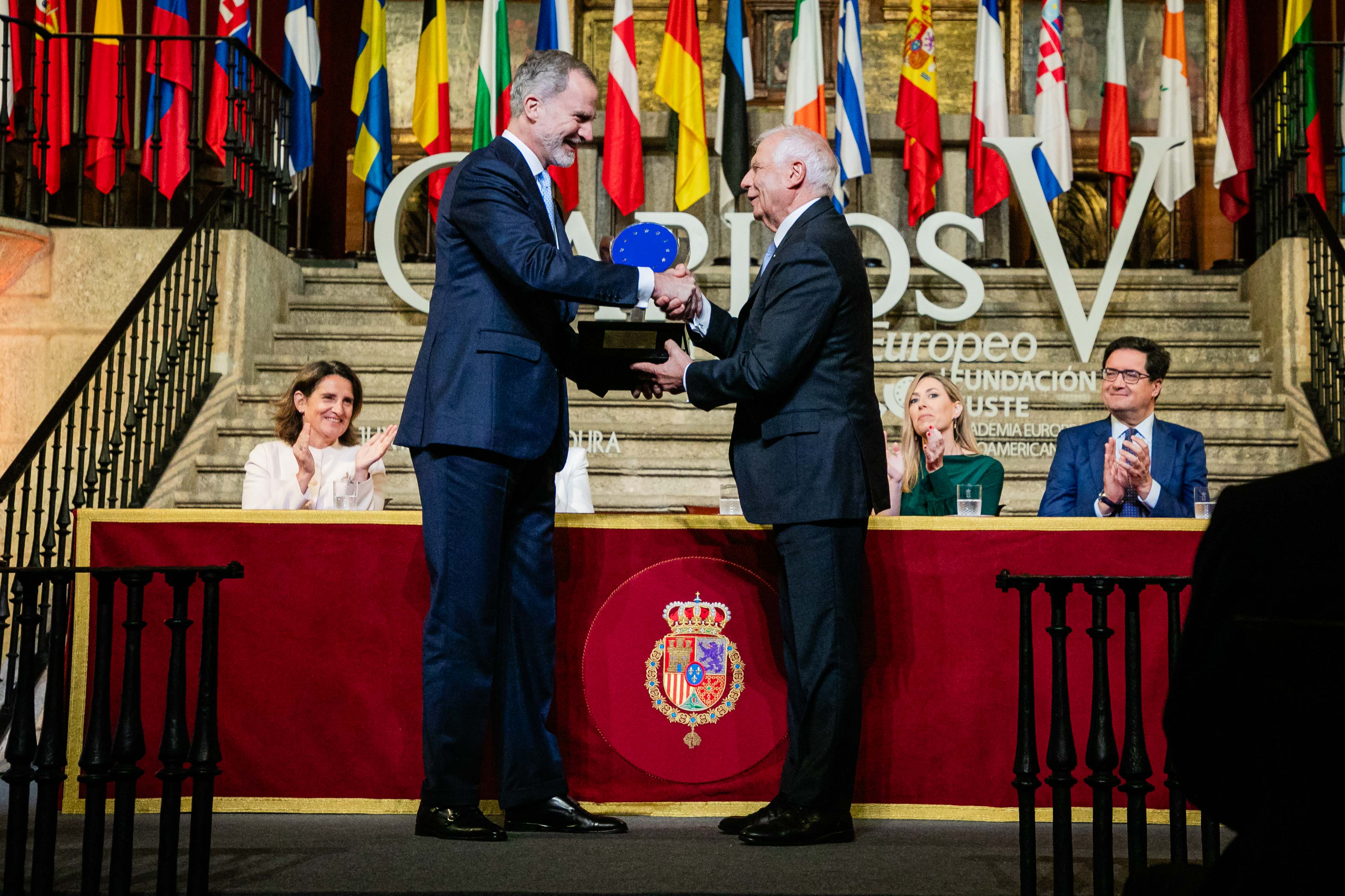 Momento entrega premio