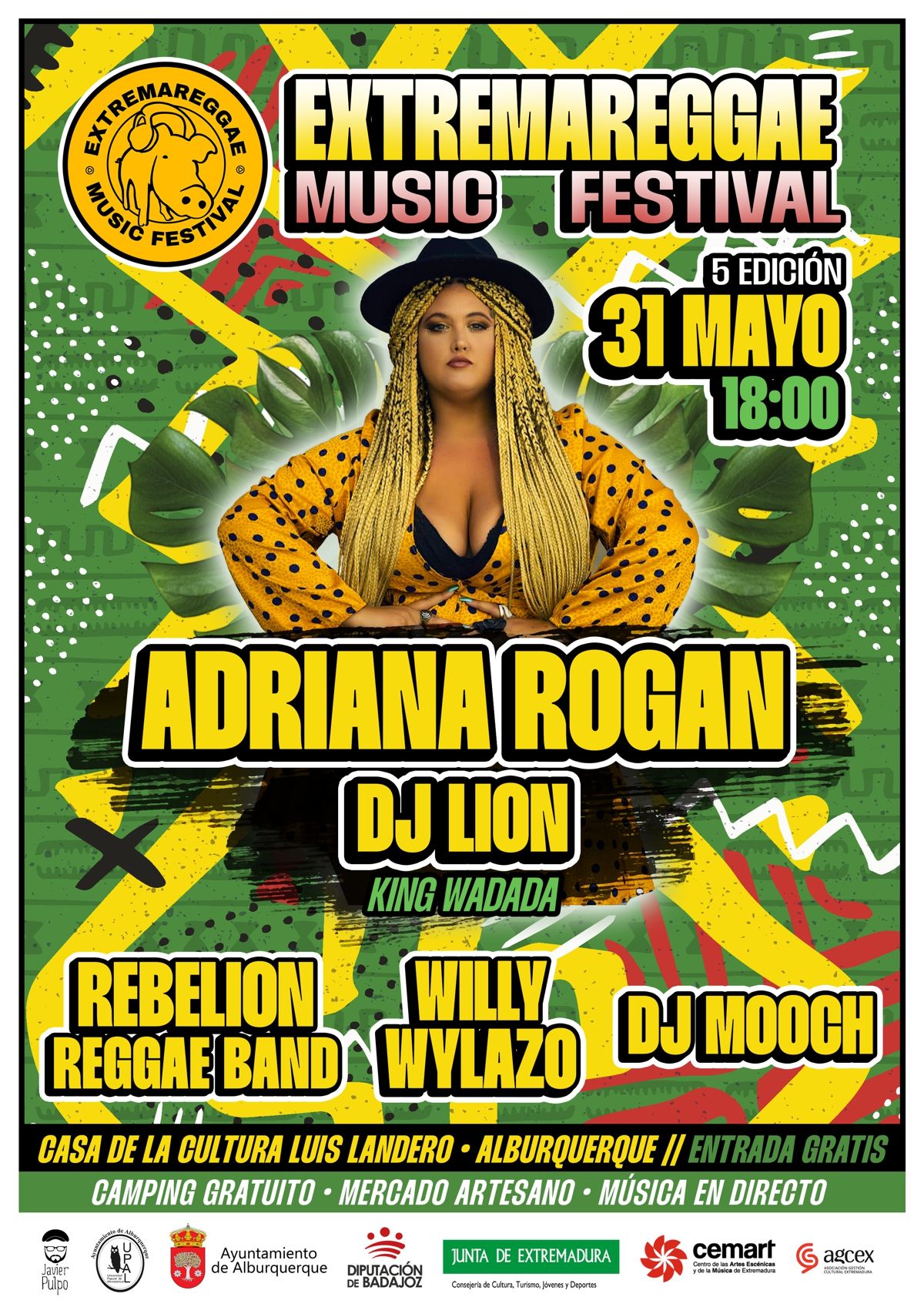 Image 6 of article Extremareggae regresa a Alburquerque con una apuesta por el mestizaje y el respaldo de la Junta de Extremadura