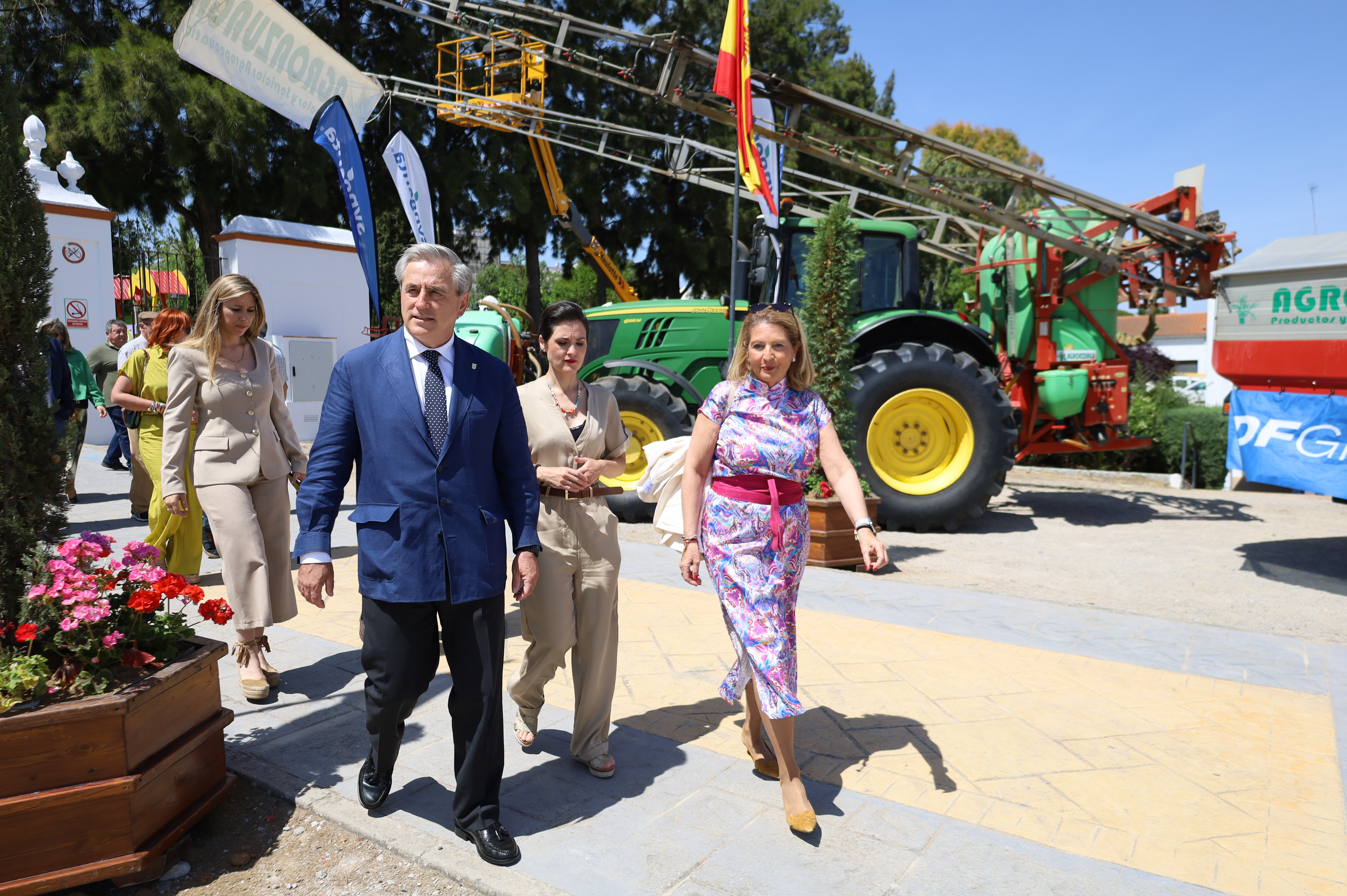 Visita por la feria