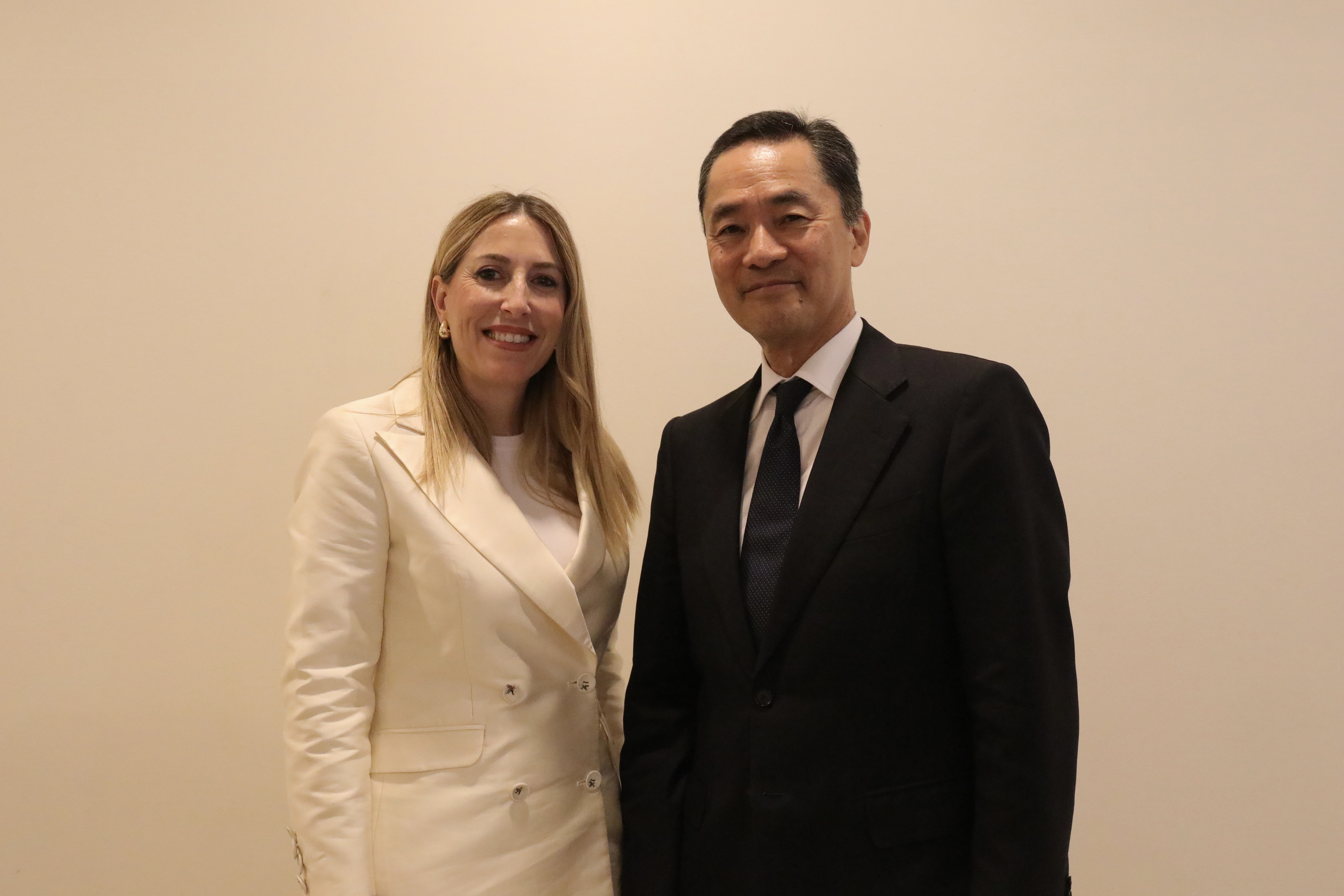 Image 1 of article Guardiola hace un llamamiento a la inversión japonesa: Necesitamos aliados que compartan nuestra visión de un desarrollo sostenible, humano y justo