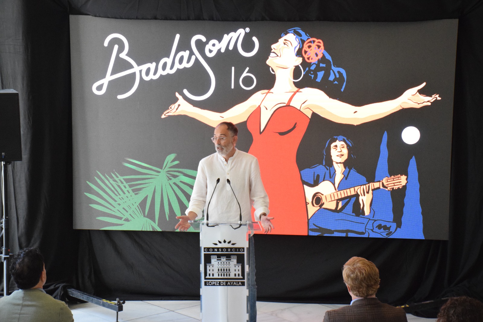 Presentación del Festival 'Badasom'.