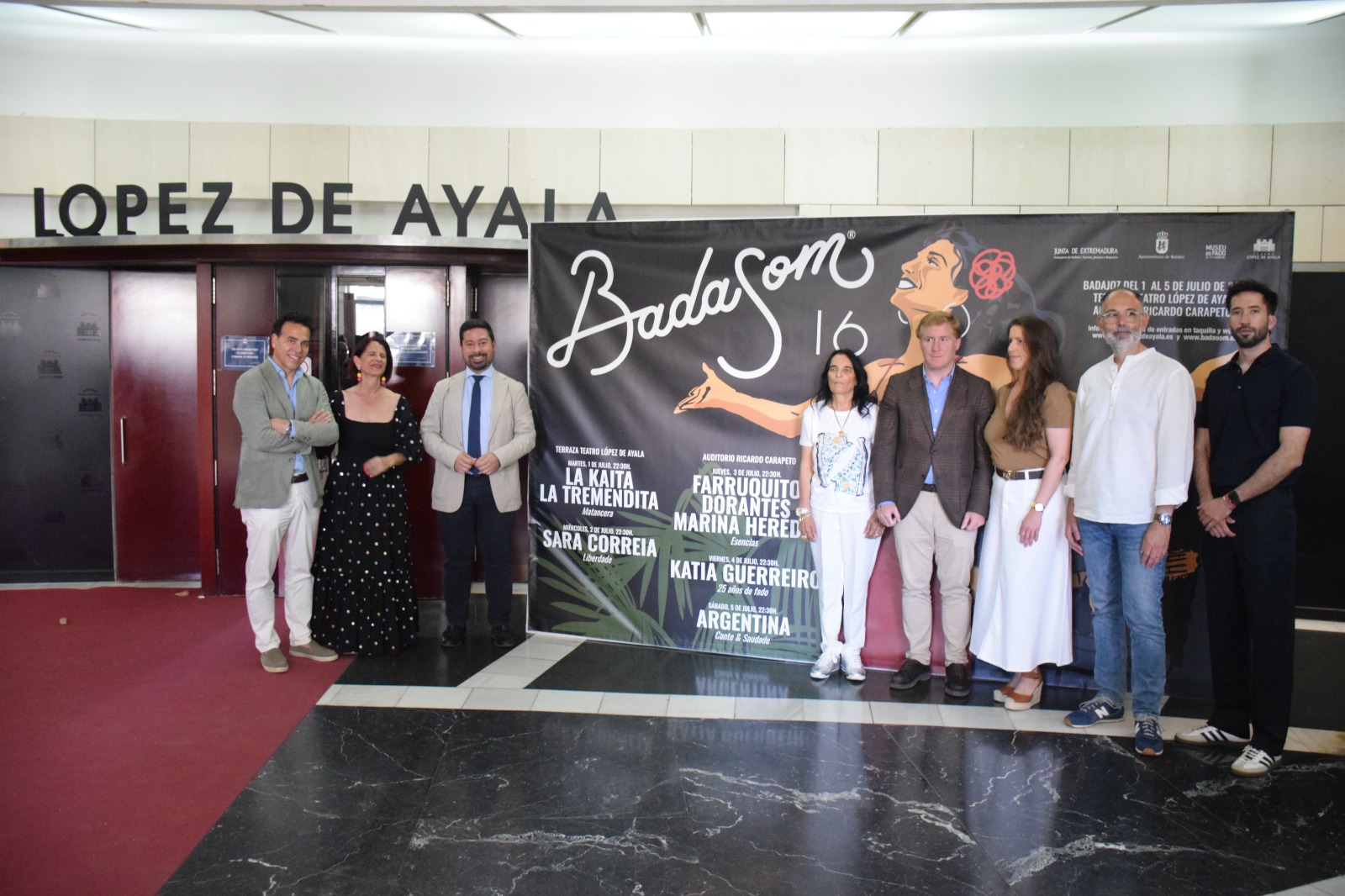 Presentación del Festival 'Badasom'.