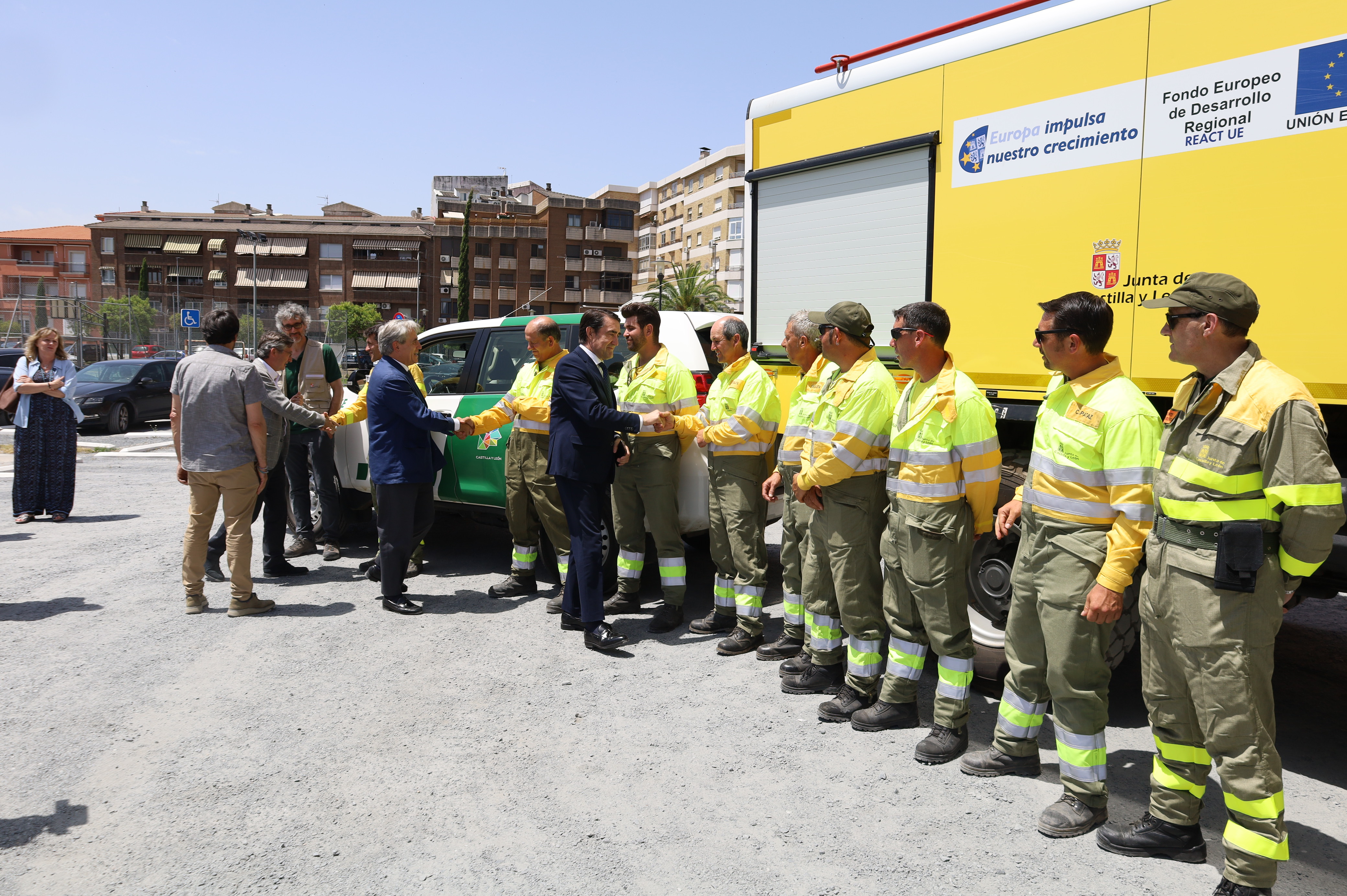 Image 5 of article Extremadura y Castilla y León firman un protocolo de colaboración para la prevención y extinción de incendios forestales en zonas limítrofes