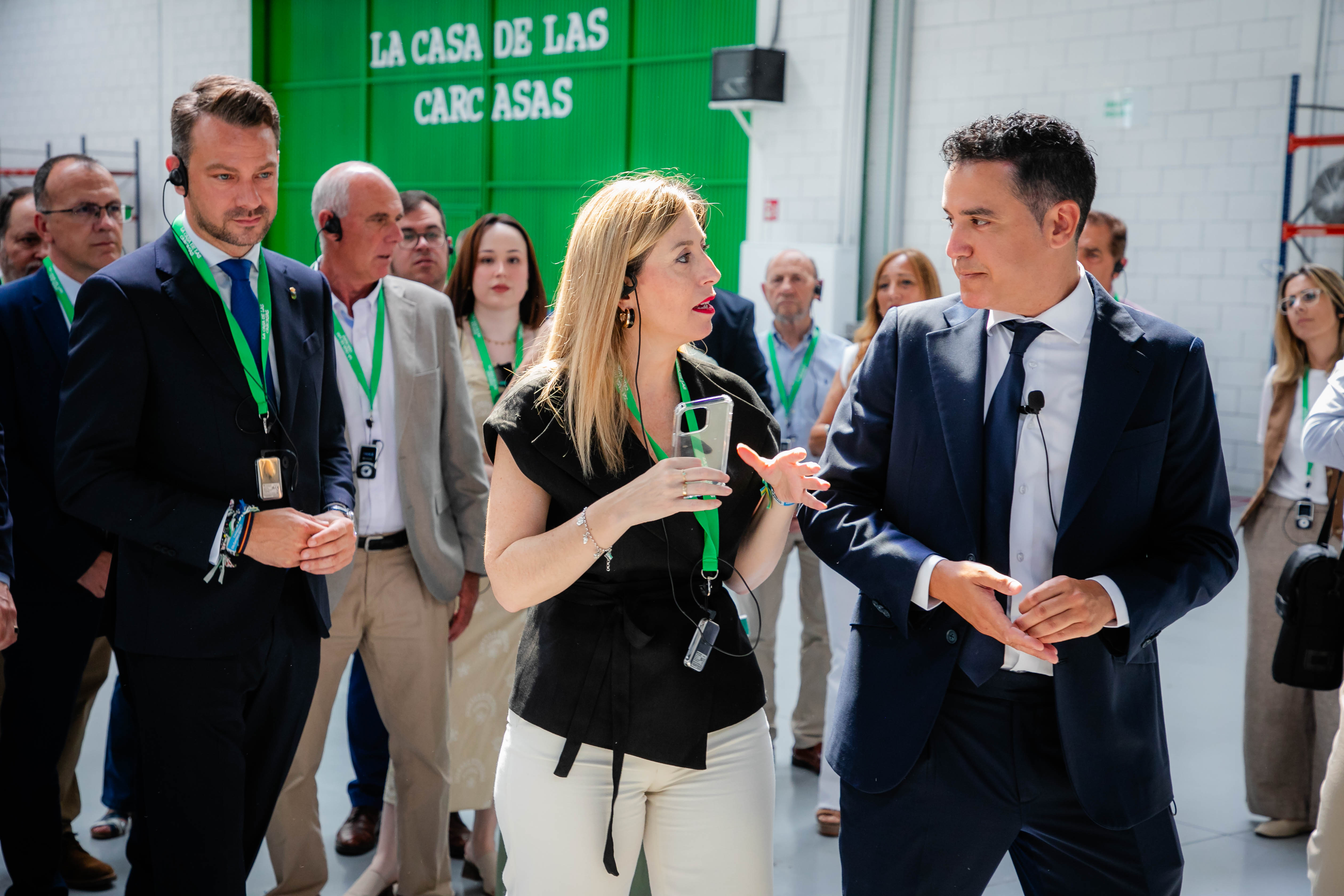 Image 11 of article María Guardiola, en la inauguración de la nueva fábrica de 'La Casa de las Carcasas': Celebramos la confianza en Extremadura como tierra de oportunidades