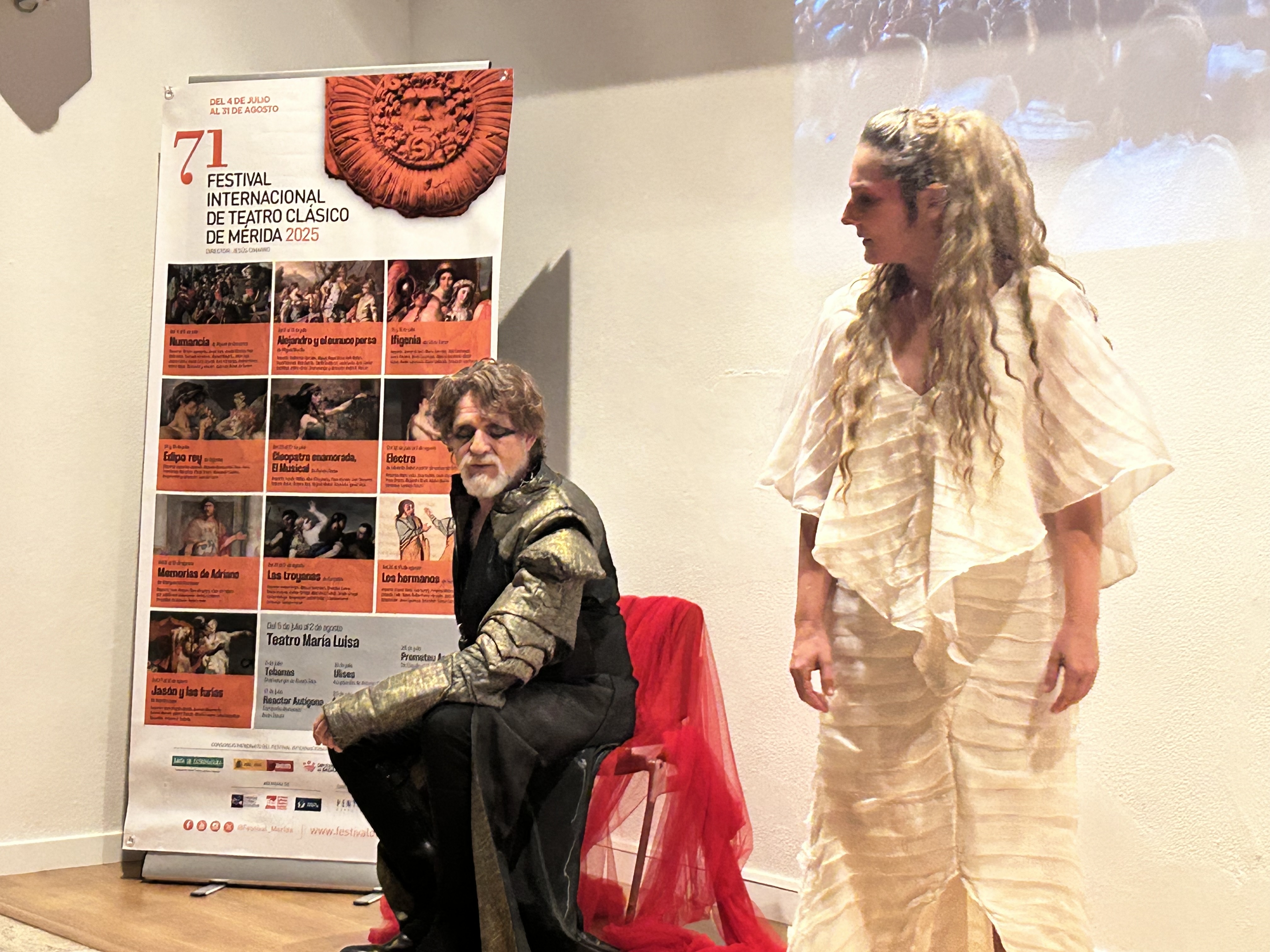 Image 5 of article El Festival Internacional de Teatro Clásico de Mérida se presenta en Roma como embajador de la cultura extremeña