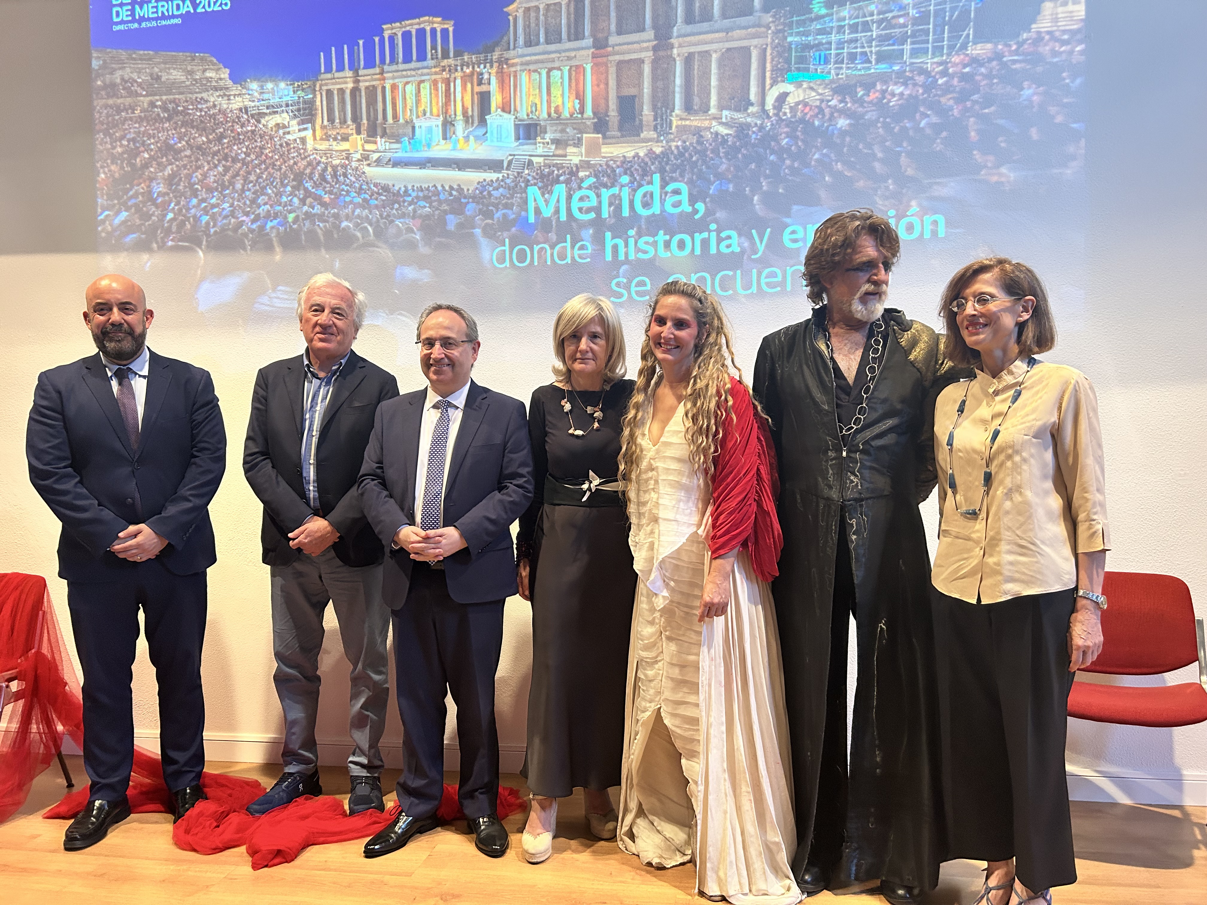 Image 7 of article El Festival Internacional de Teatro Clásico de Mérida se presenta en Roma como embajador de la cultura extremeña