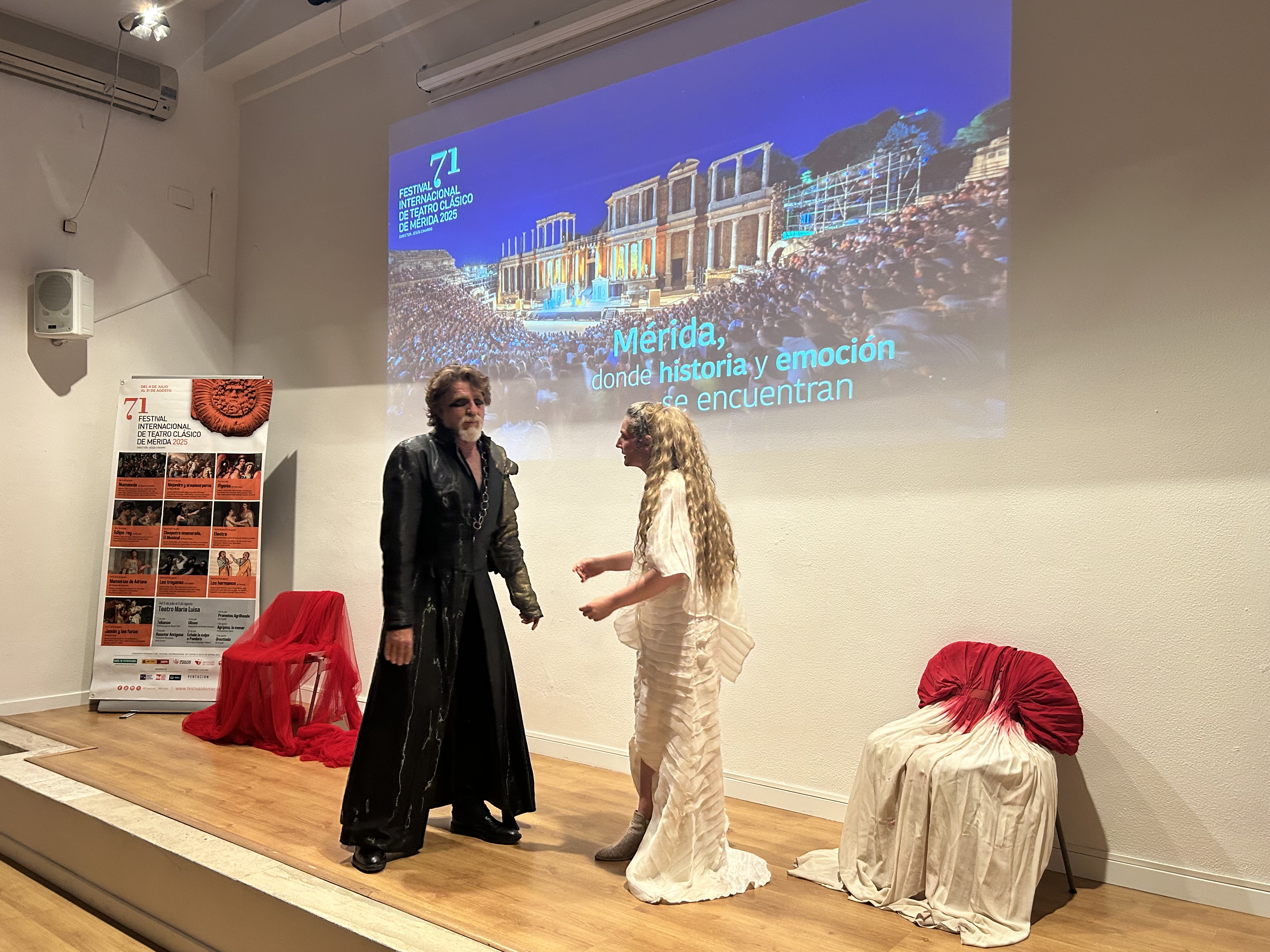 Image 12 of article El Festival Internacional de Teatro Clásico de Mérida se presenta en Roma como embajador de la cultura extremeña