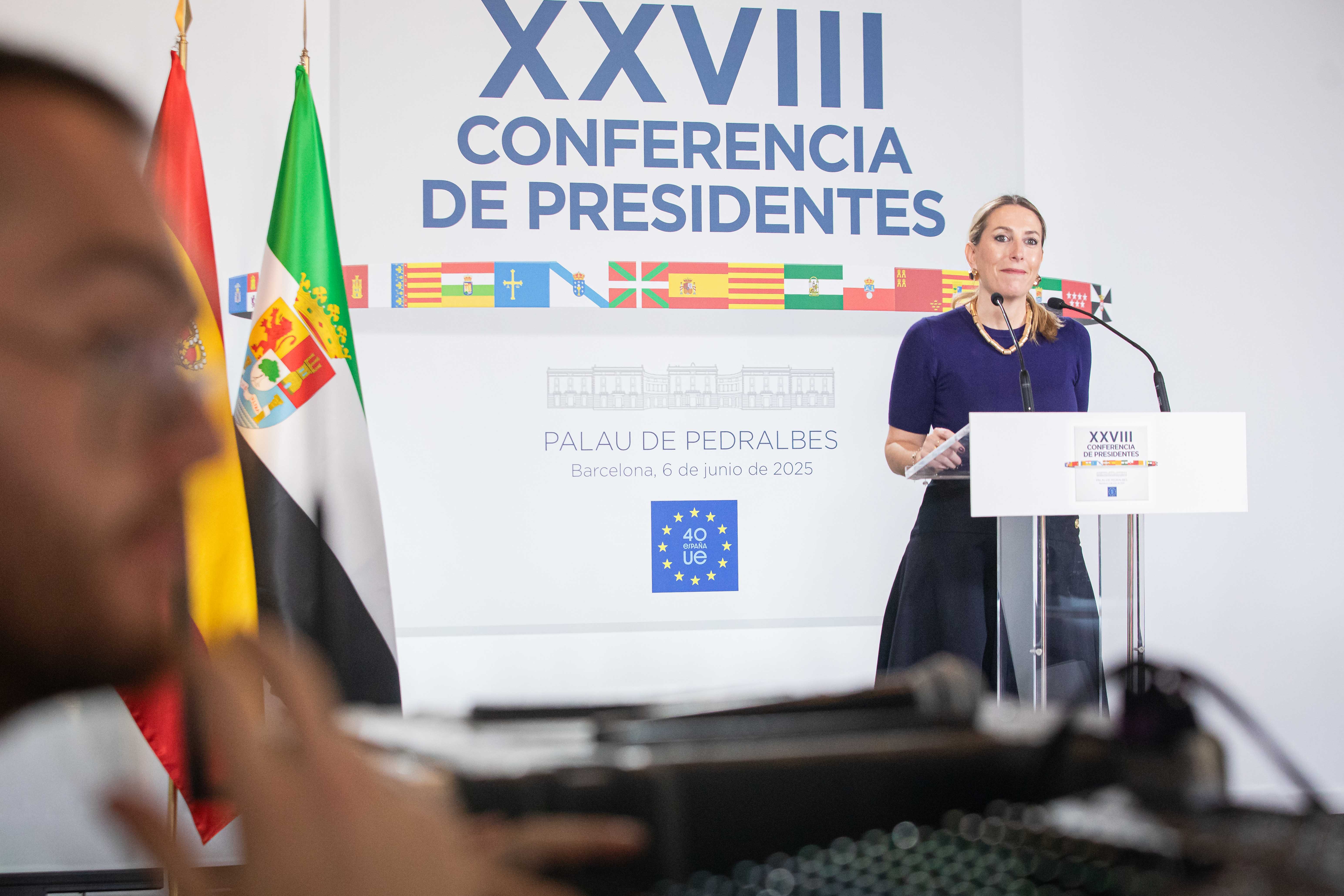 Image 4 of article María Guardiola urge a una reforma del sistema de financiación autonómica frente a la condonación y exige la continuidad de la Central Nuclear de Almaraz
