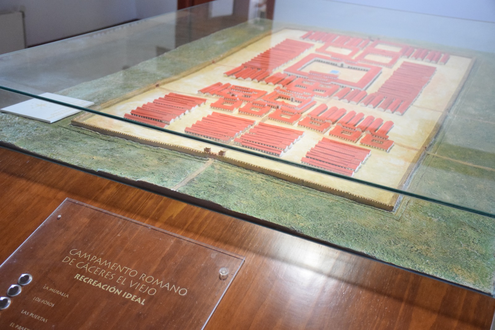 Maqueta del campamento