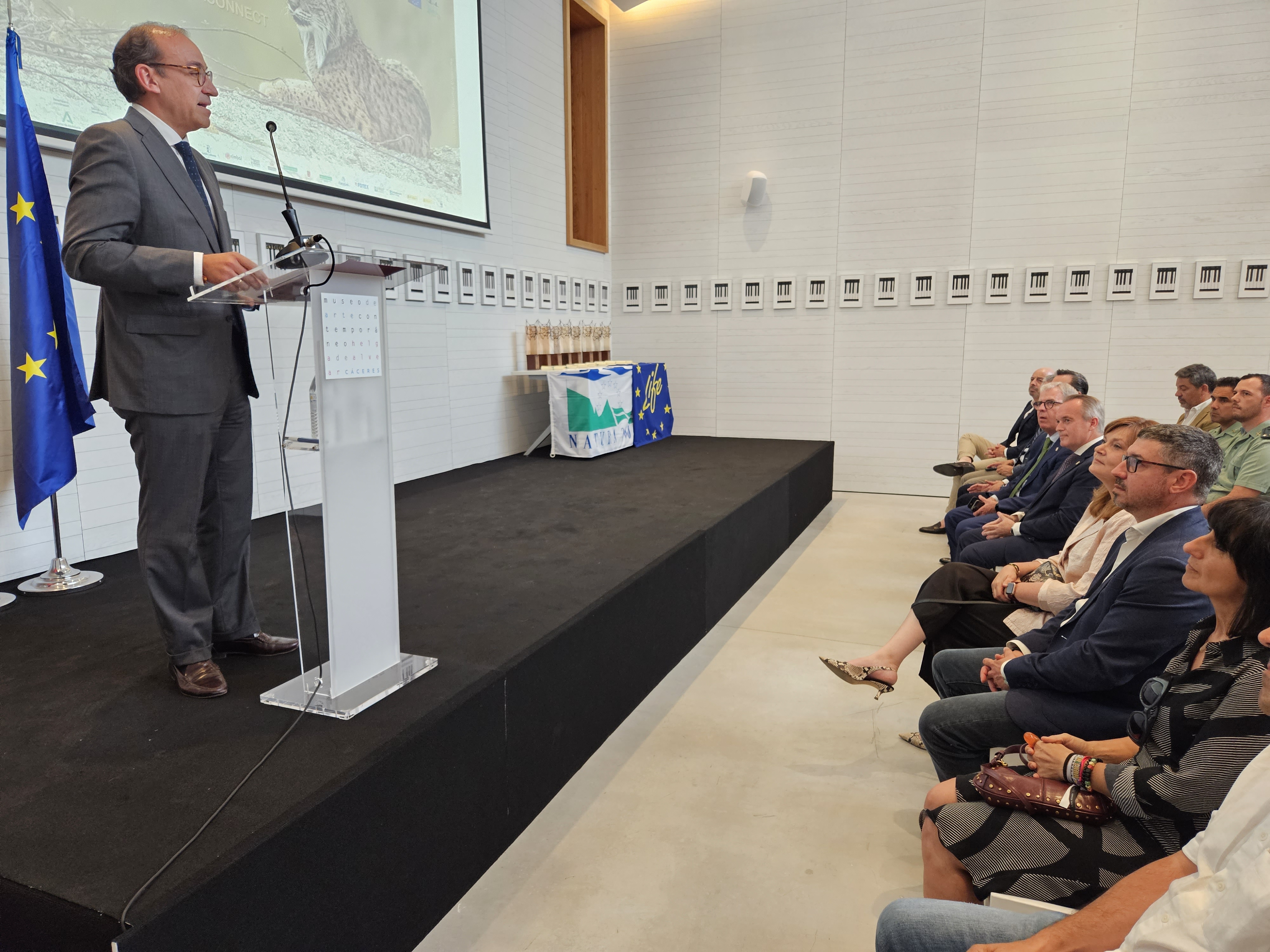 Intervención del alcalde de Mérida.