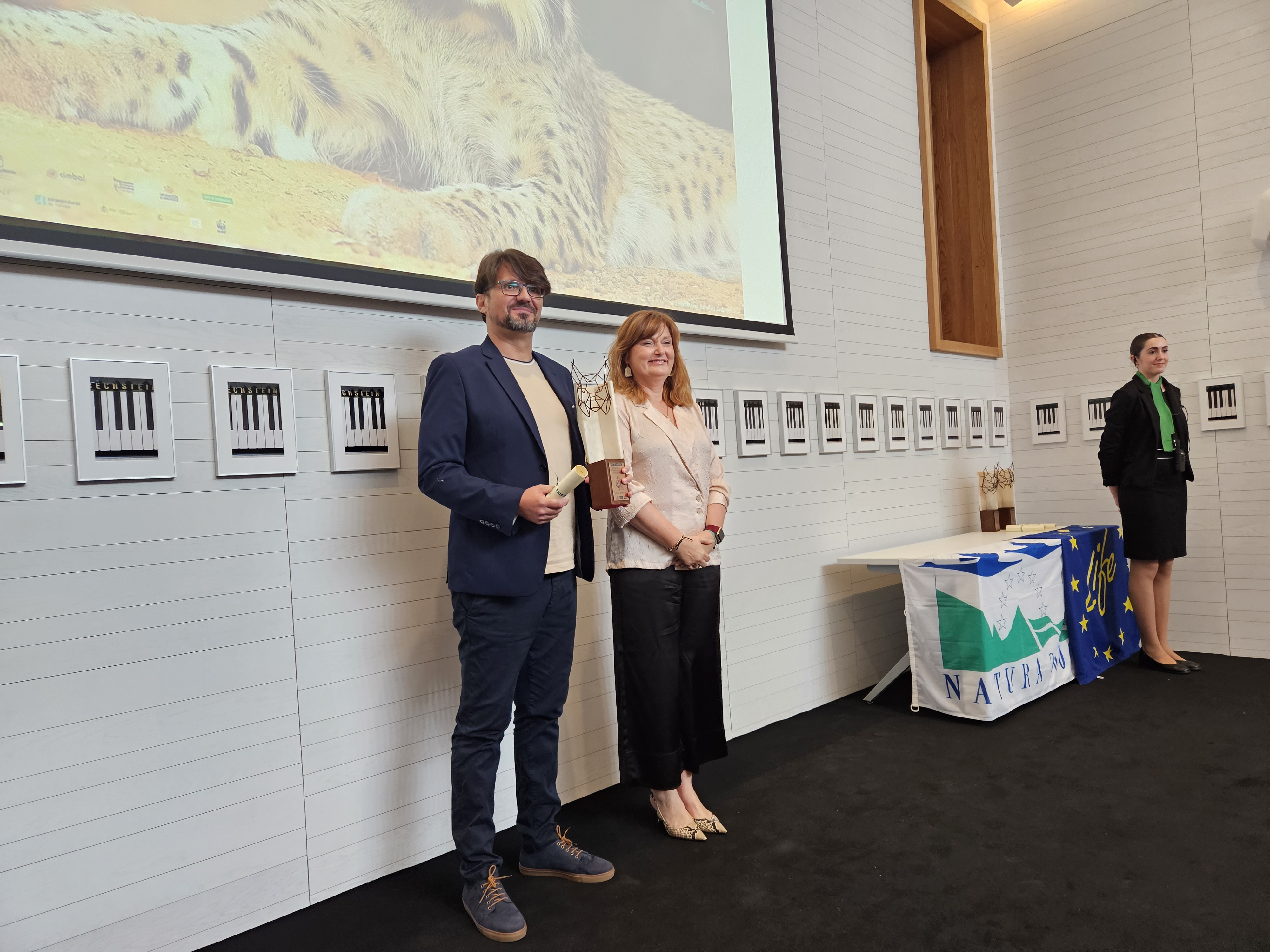 Image 4 of article La Junta destaca durante los Premios a la Conservación del Lince Ibérico el incremento de su población en Extremadura, con más de 200 ejemplares registrados