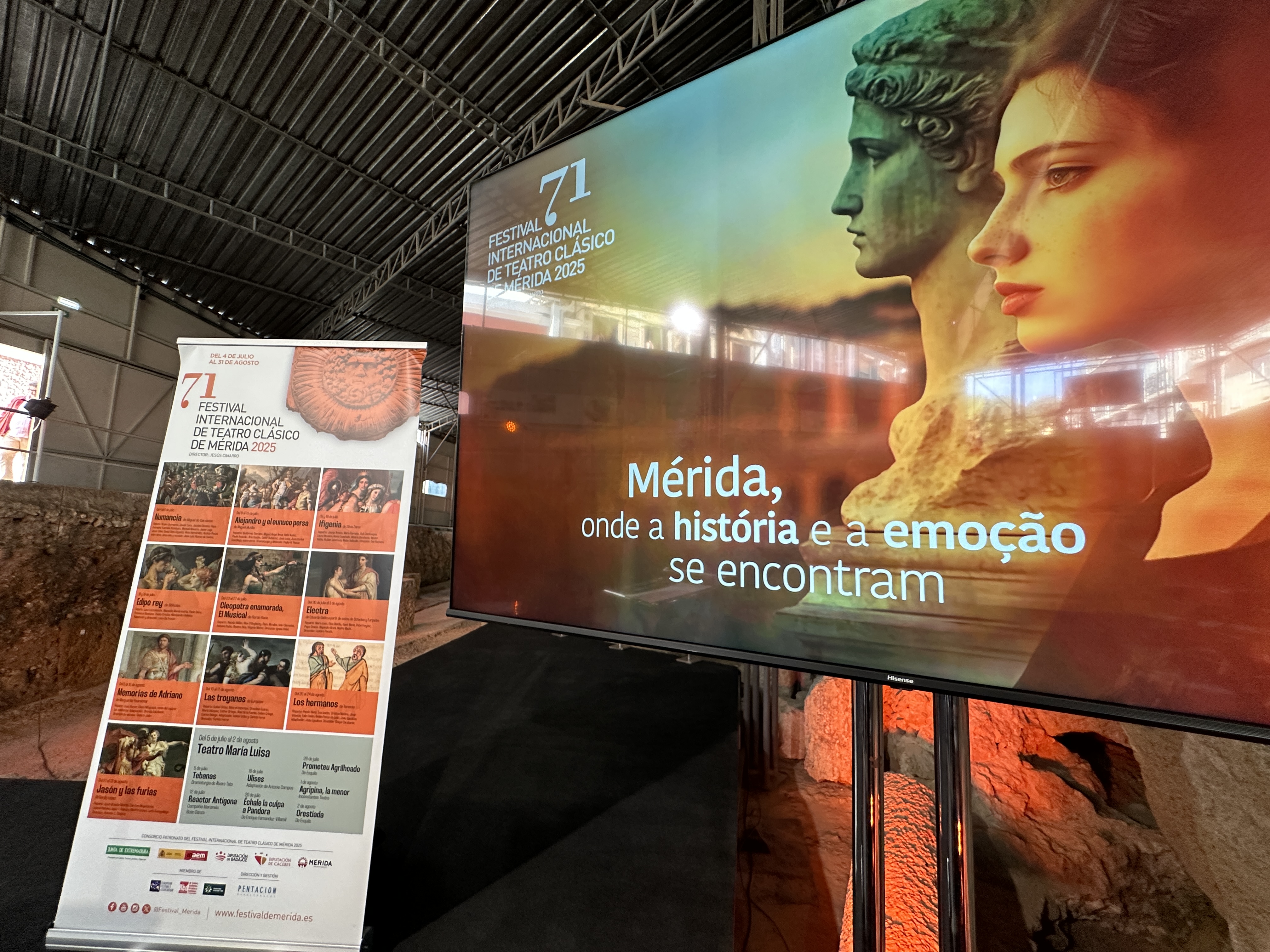 Imagen del artículo El Festival Internacional de Teatro Clásico de Mérida estrecha lazos con Portugal e incorpora dos obras lusas a su programación