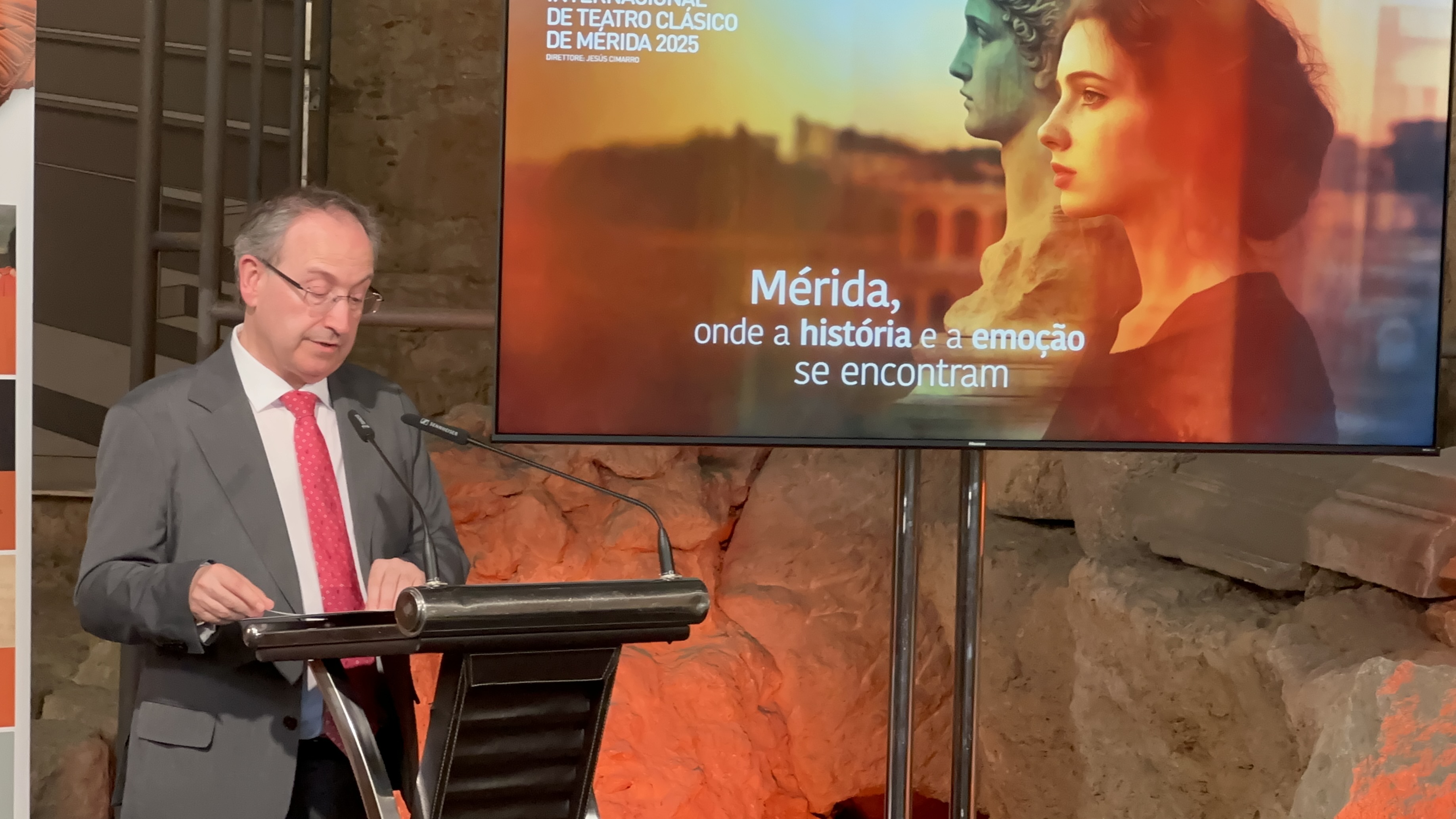 Cimarro en la presentación