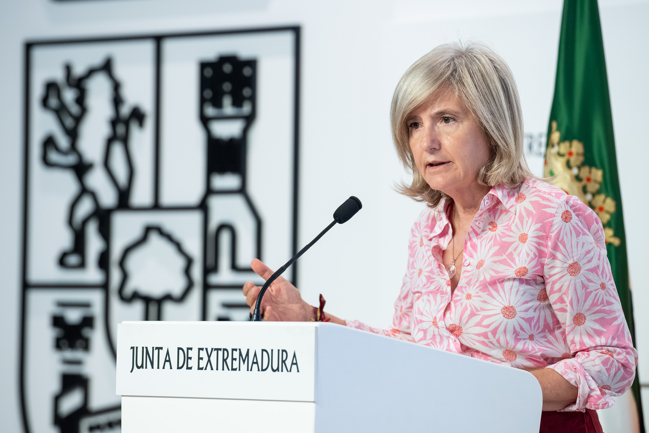 Otra imagen de la Portavoz