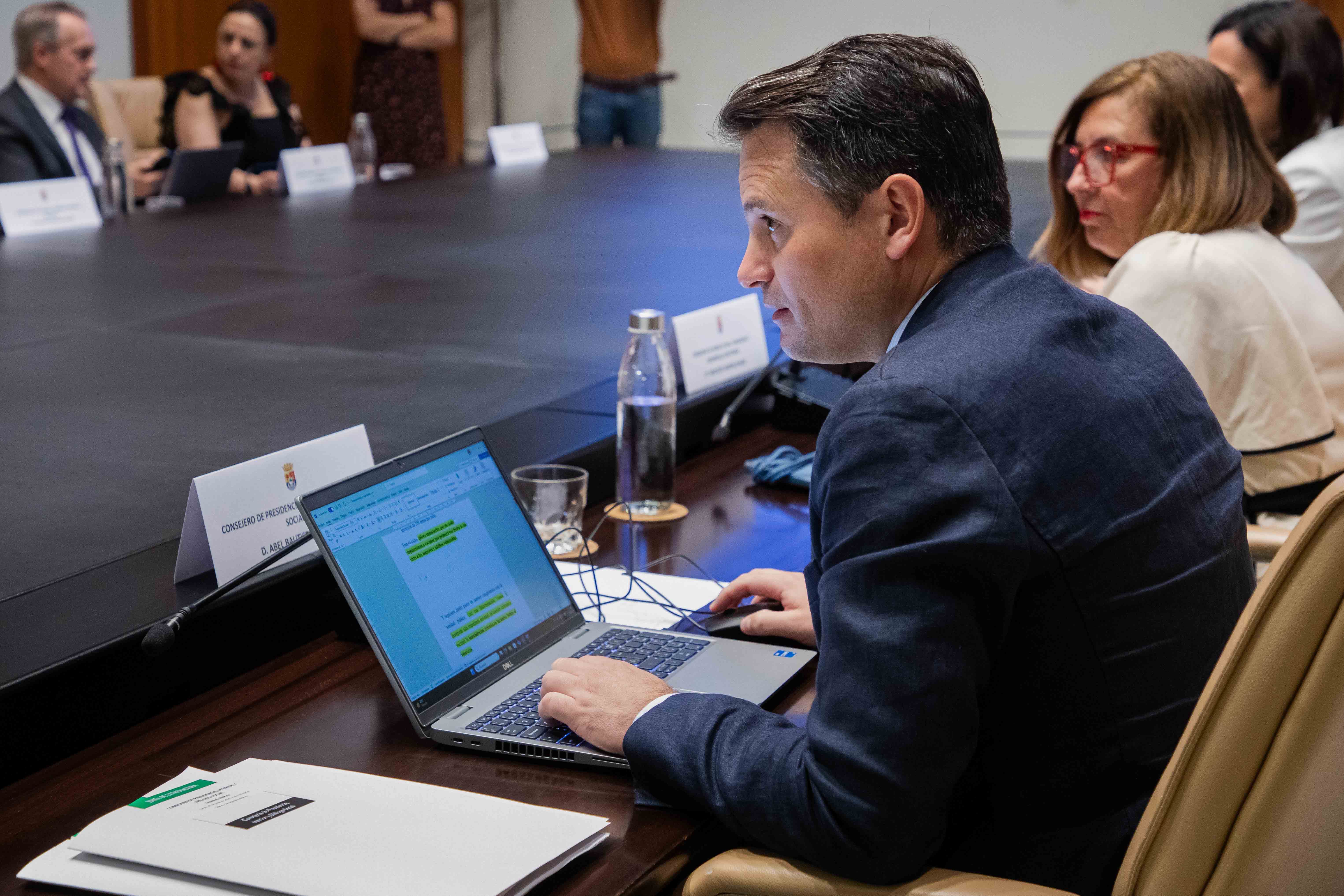Consejero de Presidencia en primer término