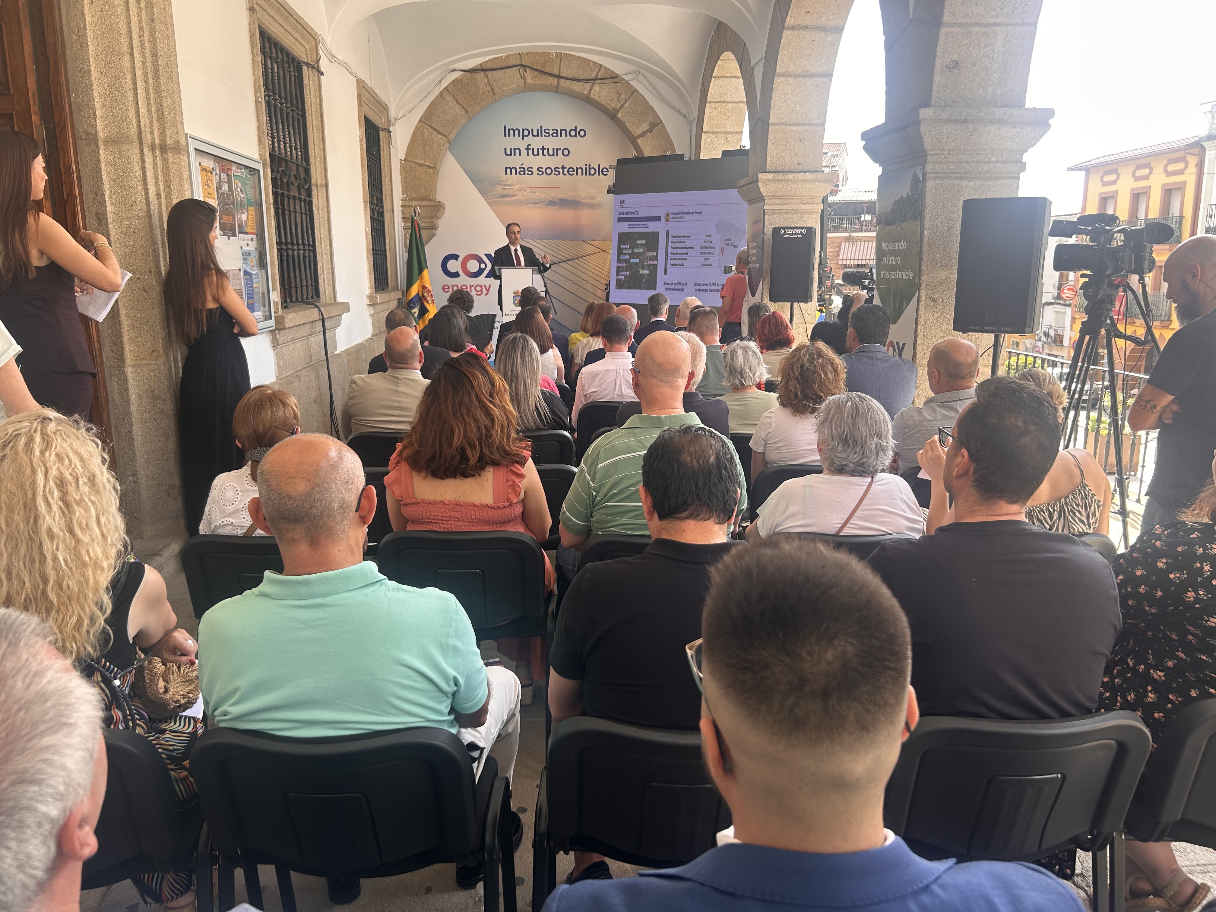 Asistentes al acto