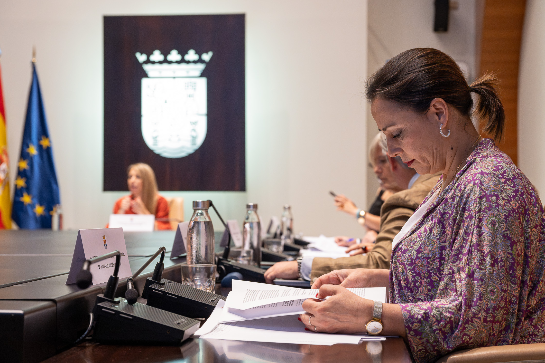 Otra imagen de la reunión