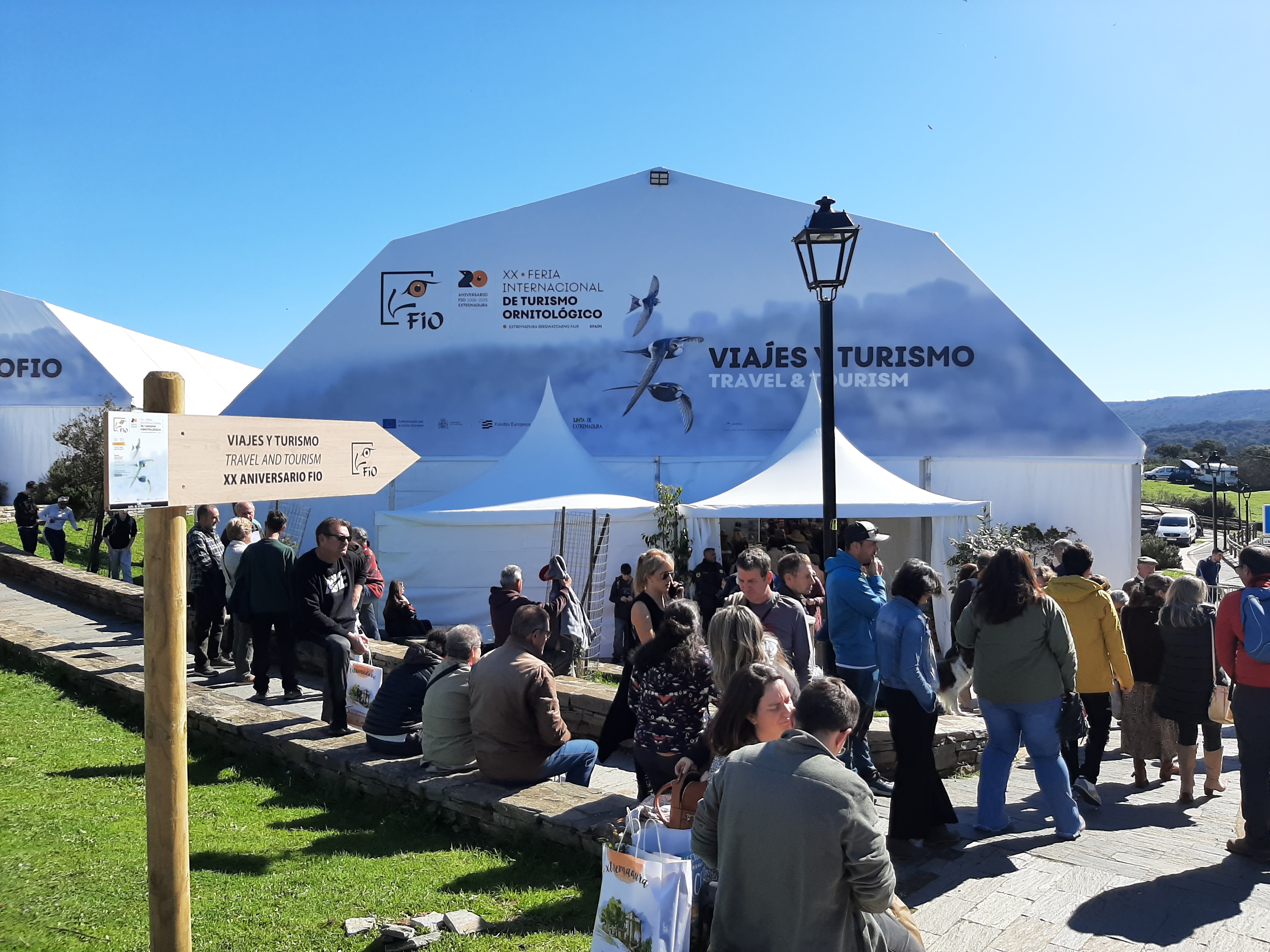 Image 1 of article La Junta de Extremadura promociona el concurso fotográfico de la Feria Internacional de Turismo Ornitológico en un festival especializado