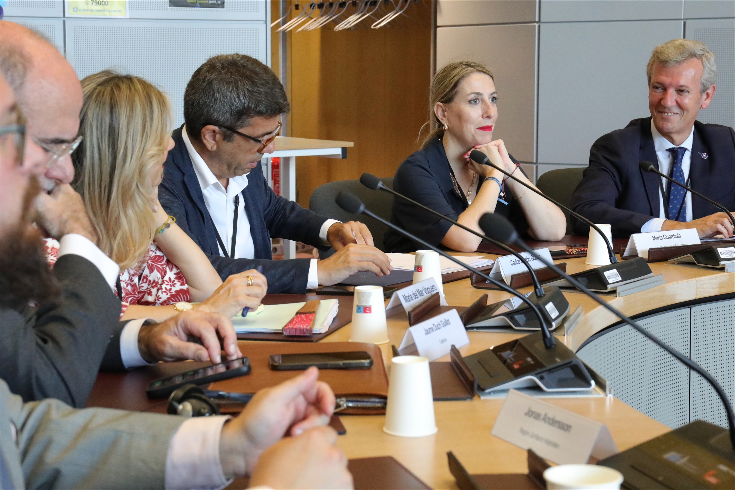 Image 4 of article María Guardiola participa en un encuentro de representantes regionales europeos con la Comisión Europea para defender la Política de Cohesión