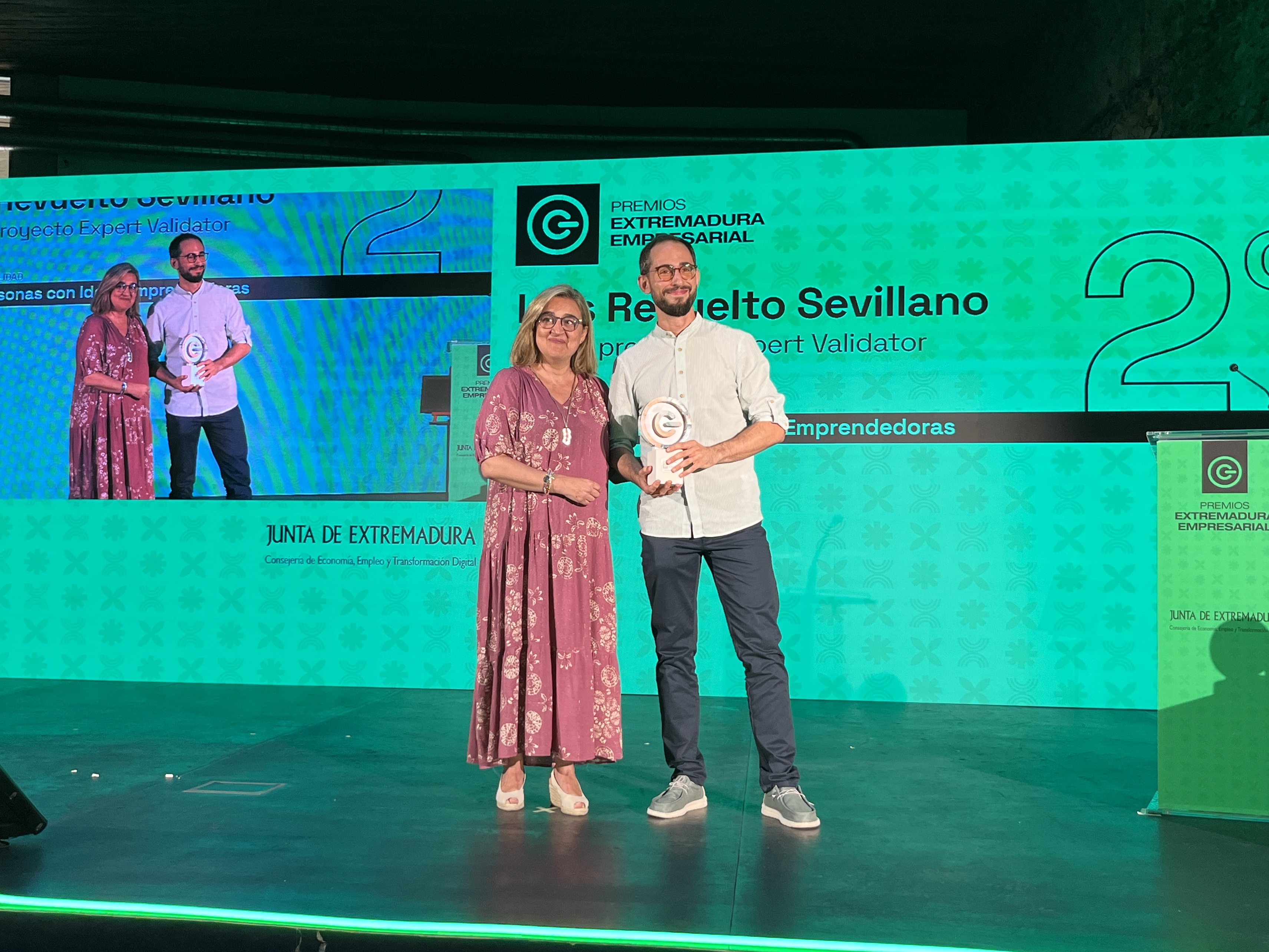 Image 14 of article La Junta reconoce el talento y la innovación regional en la Gala de los Premios Extremadura Empresarial