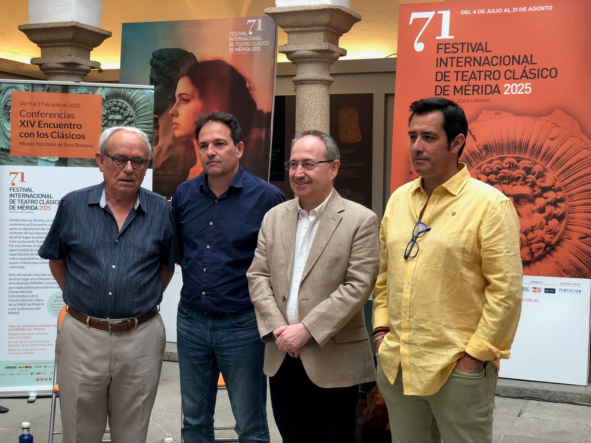 Imagen del artículo El ciclo de conferencias 'Encuentro con los clásicos' vincula al Festival de Teatro de Mérida con la vertiente académica