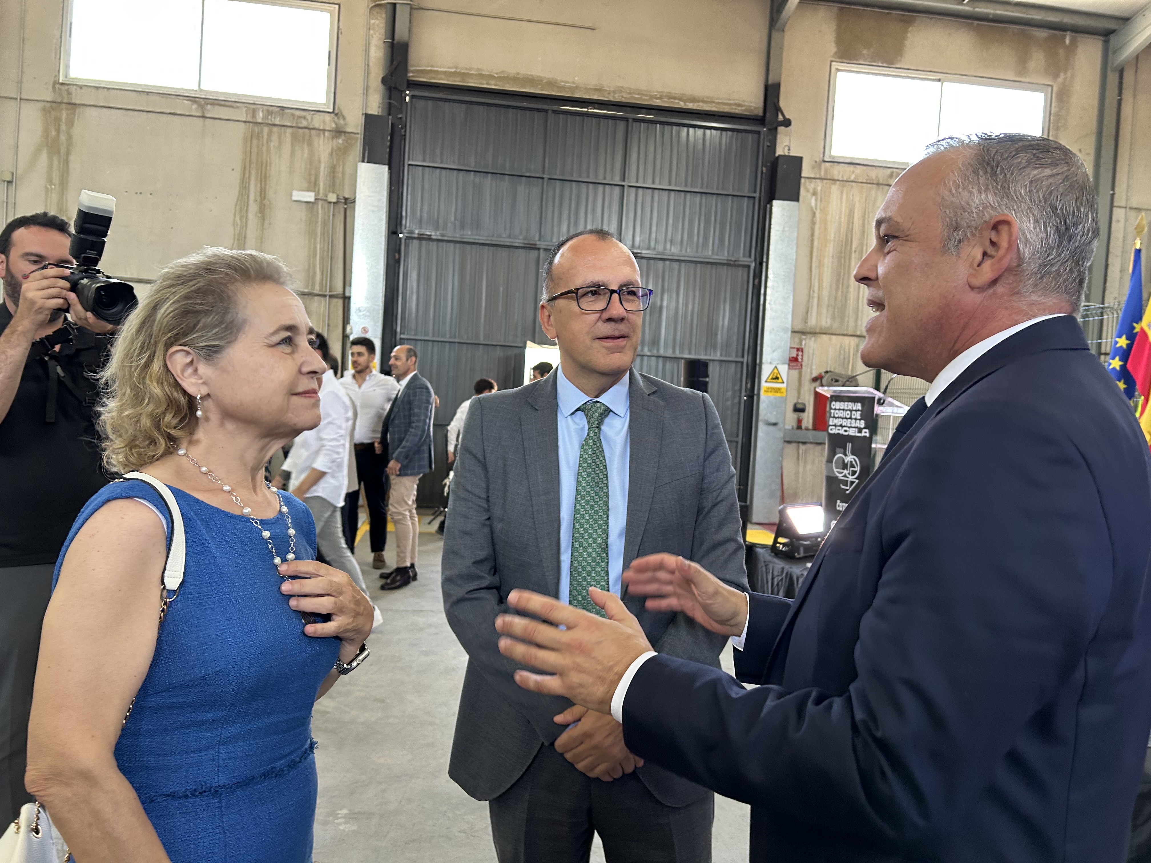 La consejera en la presentación del Observatorio de Empresa Gacela de la Fundación Cotec.