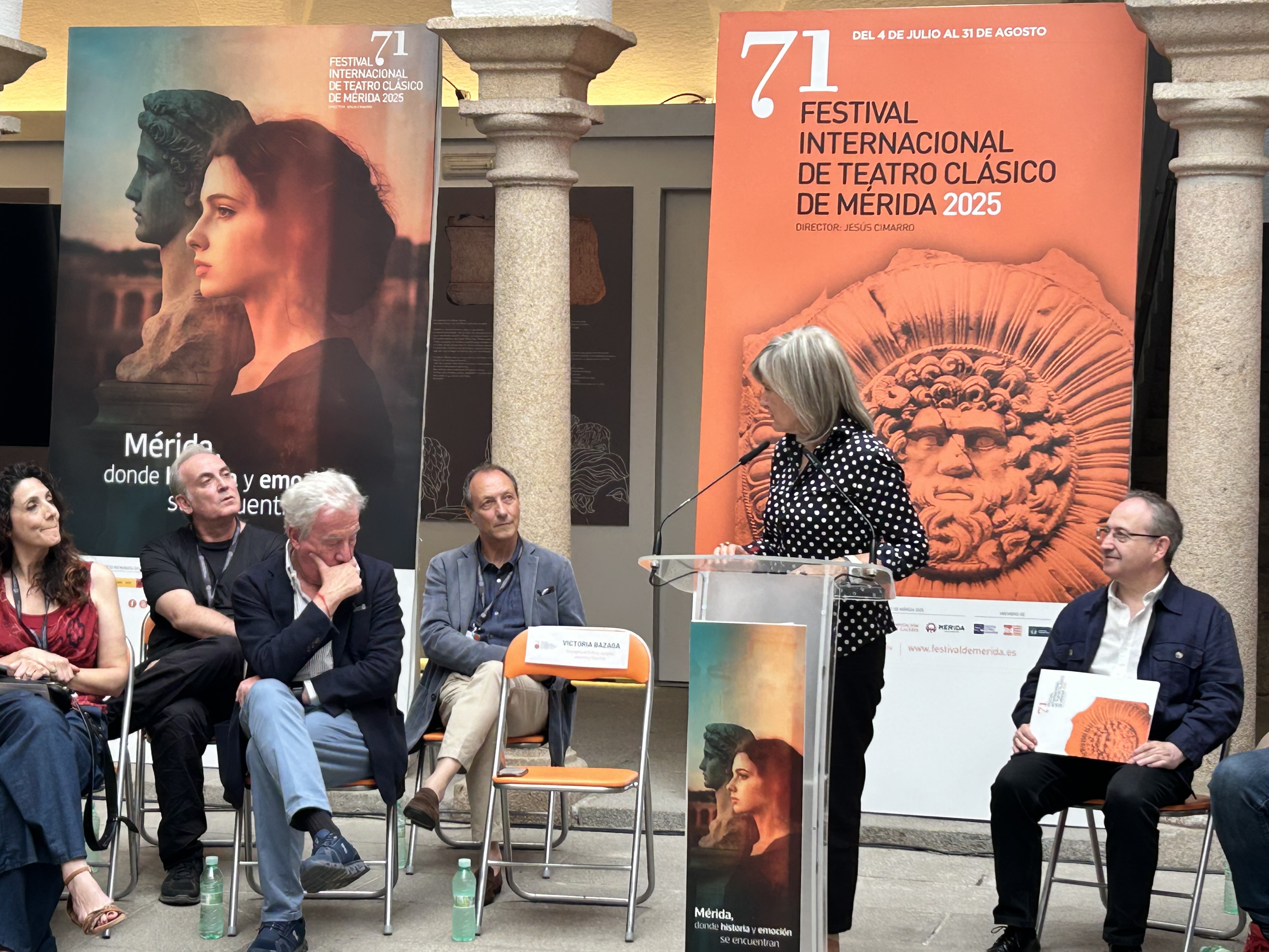 Image 4 of article Bazaga destaca la representación de 'Edipo Rey' como uno de los momentos mágicos y más importantes de esta edición del Festival de Teatro de Mérida