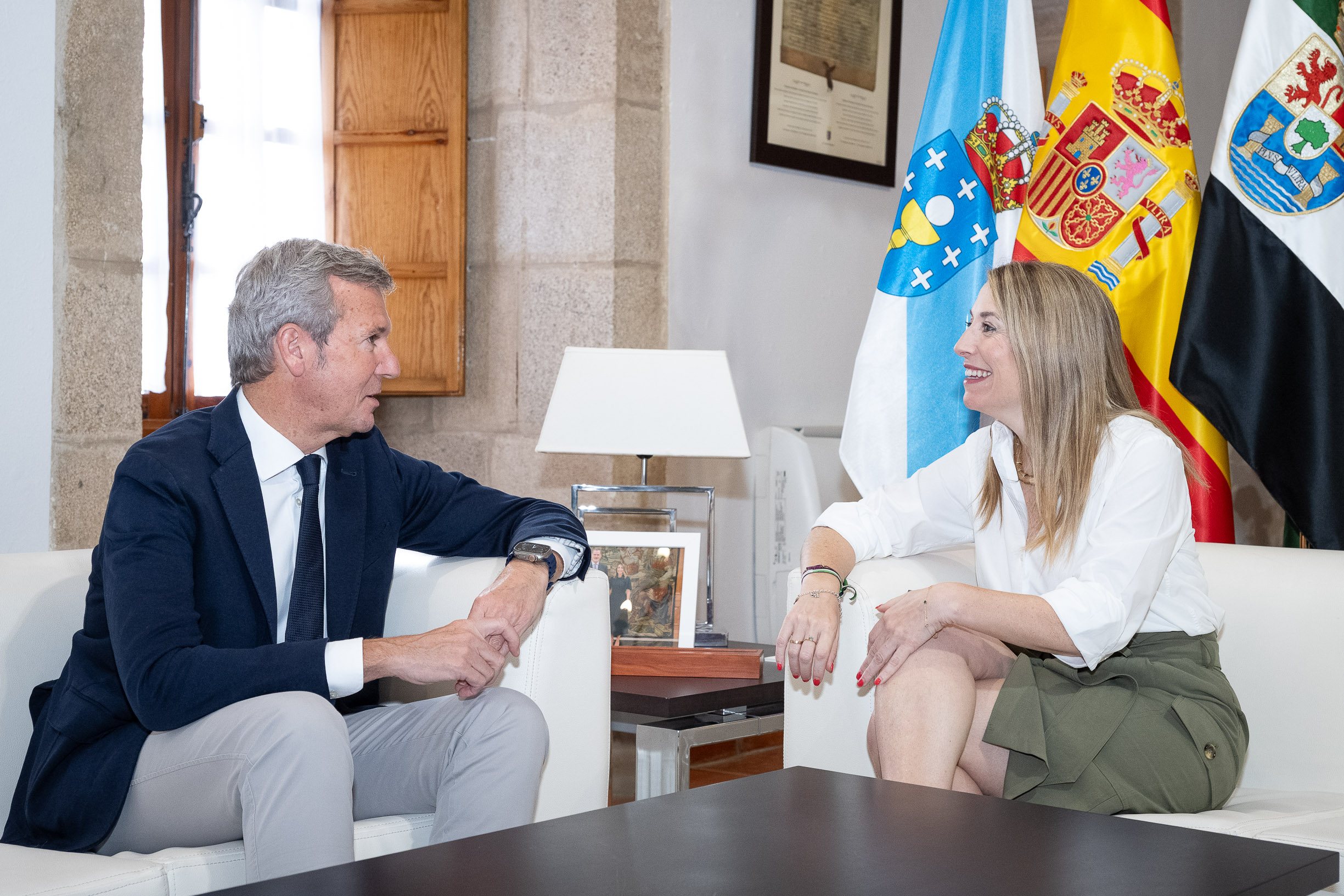 Image 2 of article María Guardiola y Alfonso Rueda reivindican una financiación justa e infraestructuras que vertebren el territorio