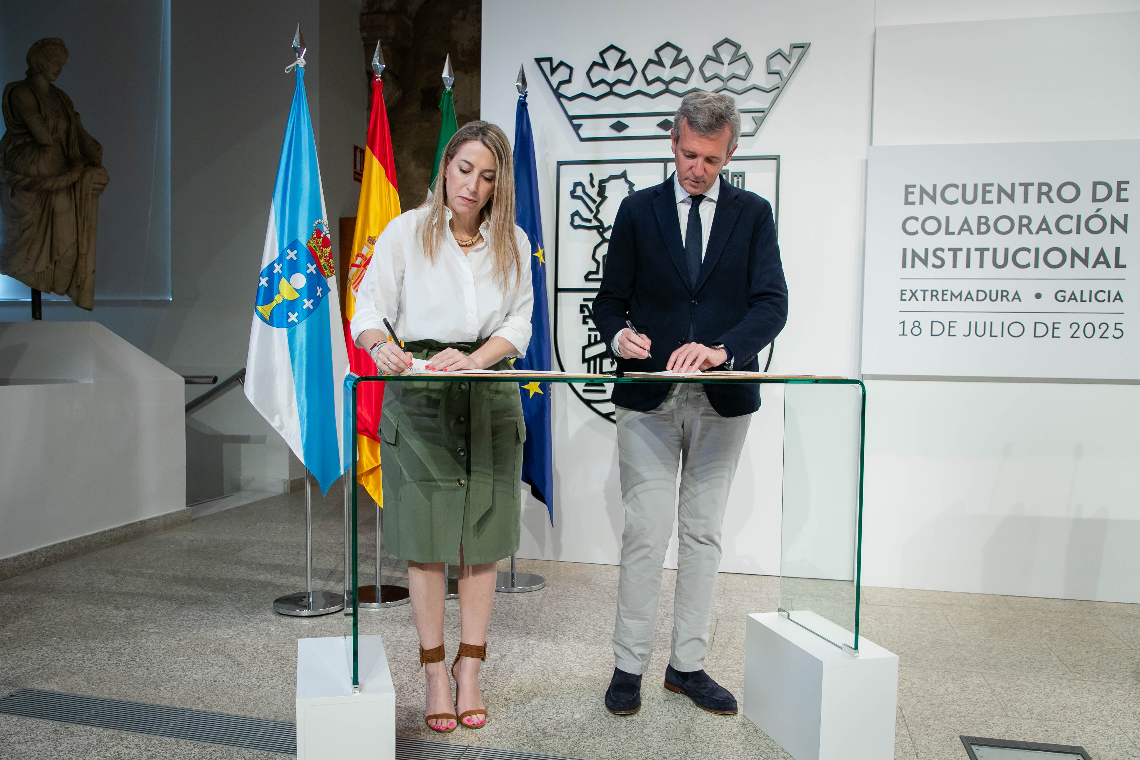 Image 5 of article María Guardiola y Alfonso Rueda reivindican una financiación justa e infraestructuras que vertebren el territorio