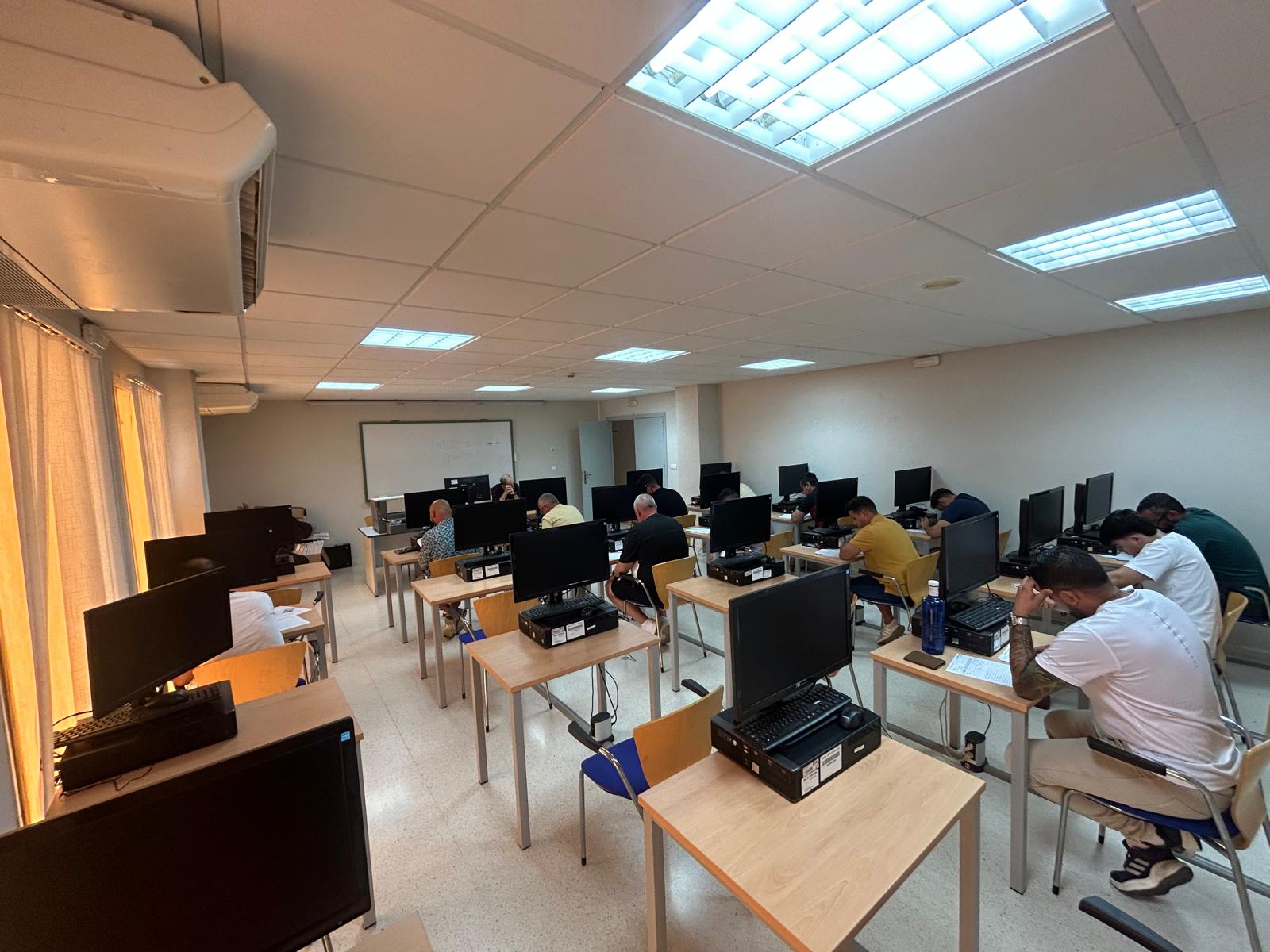 Otra imagen de exámenes