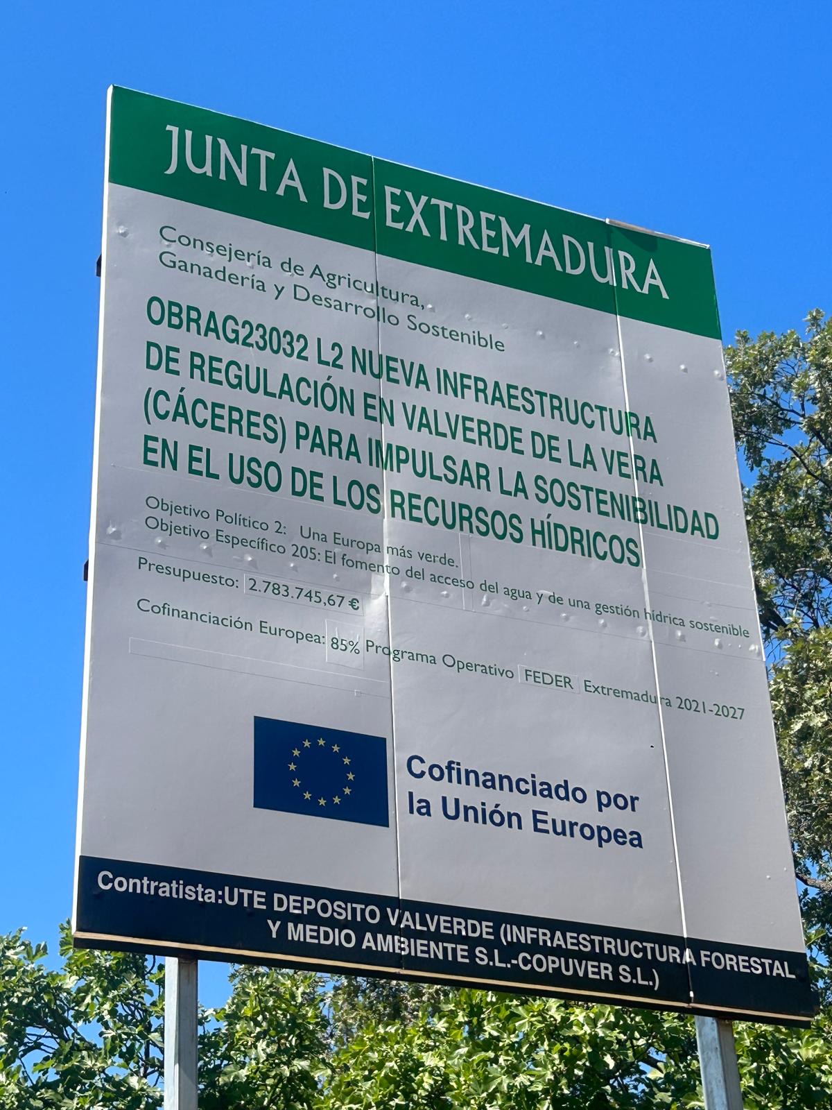 Cartel de la obra
