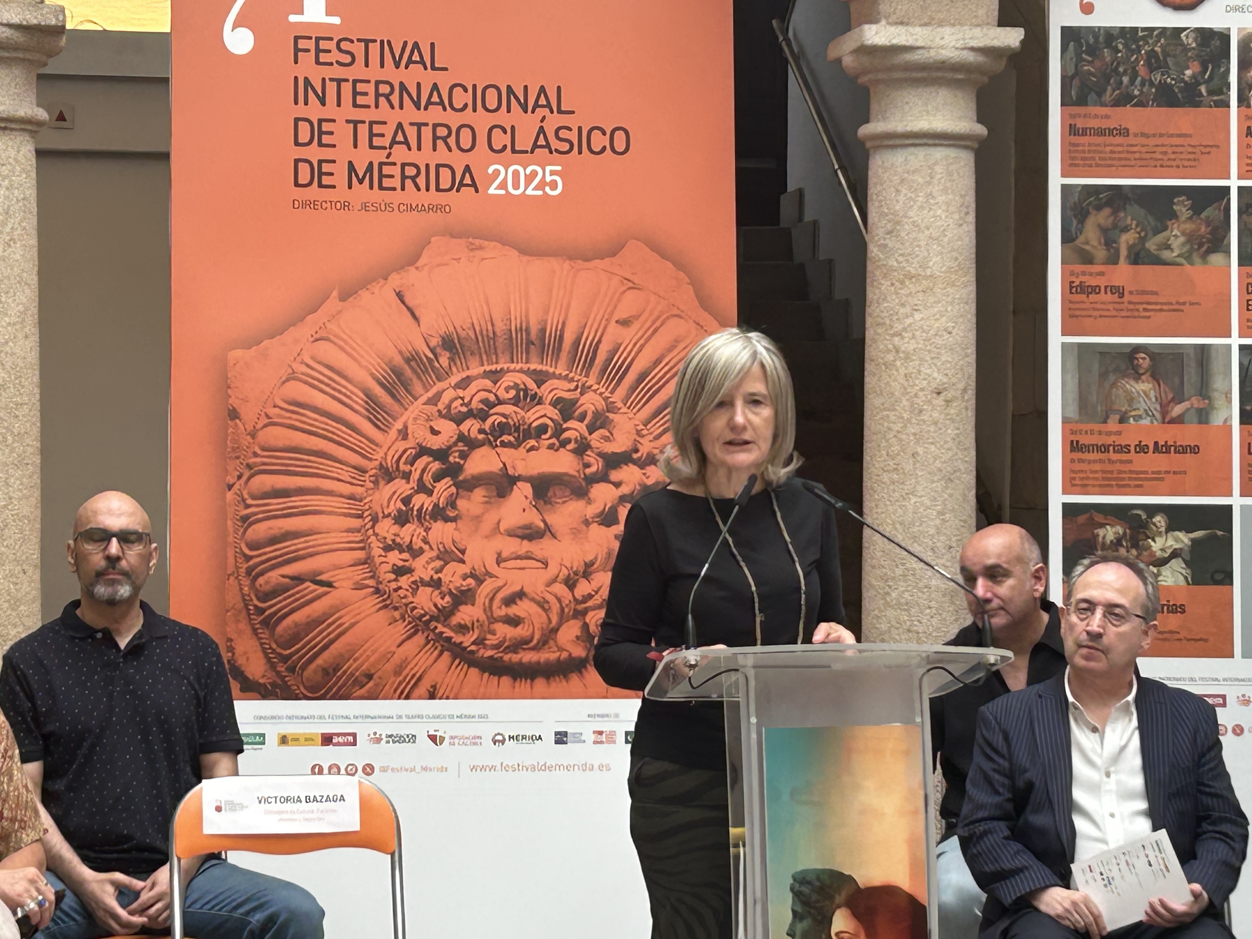 Imagen del artículo El Festival de Mérida estrena este miércoles 'Cleopatra enamorada, el musical' con Natalia Millán y Álex O'Dogherty