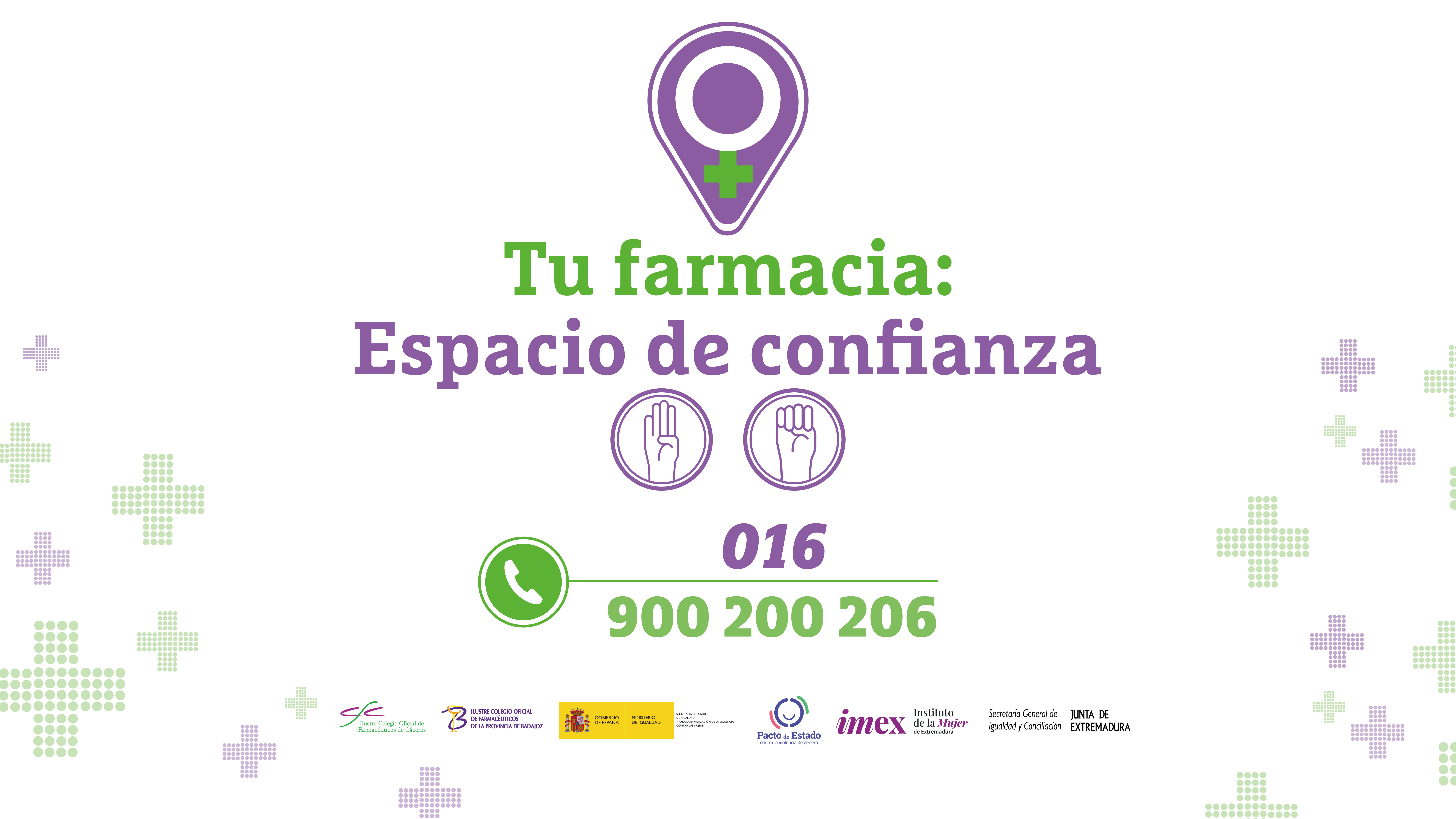 Image 5 of article La Junta y los colegios farmacéuticos impulsan una red de 'puntos violeta' para apoyar a las víctimas de violencia de género en oficinas de farmacia