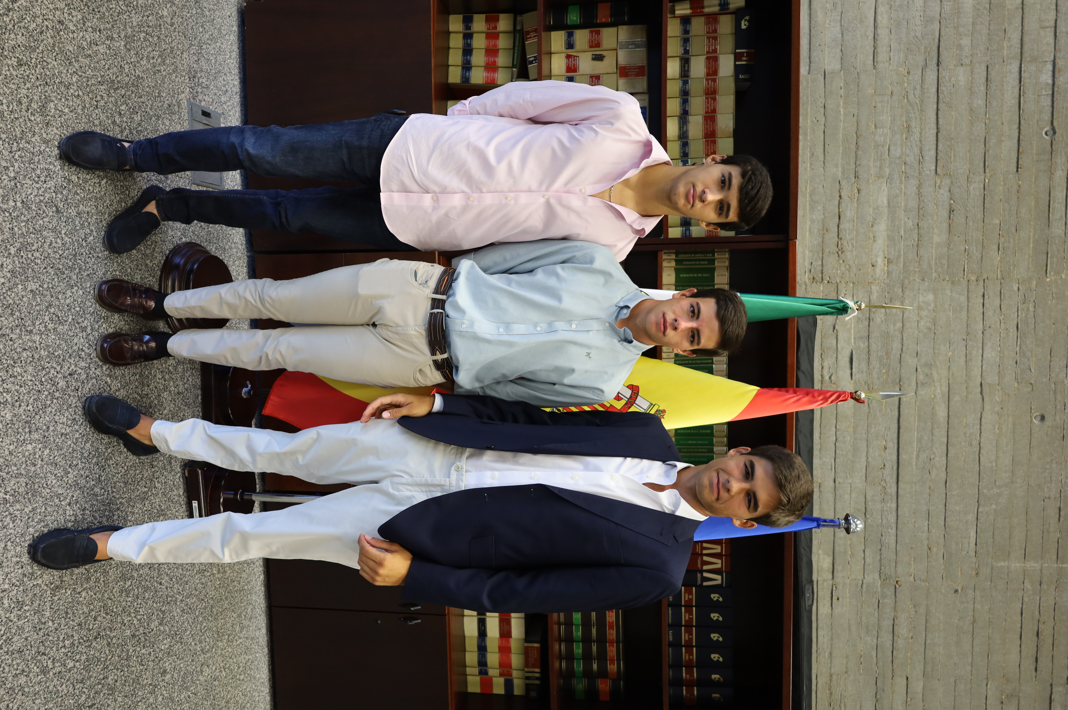 Imagen del artículo El consejero Ignacio Higuero recibe a los tres finalistas del Circuito de Novilladas de Extremadura