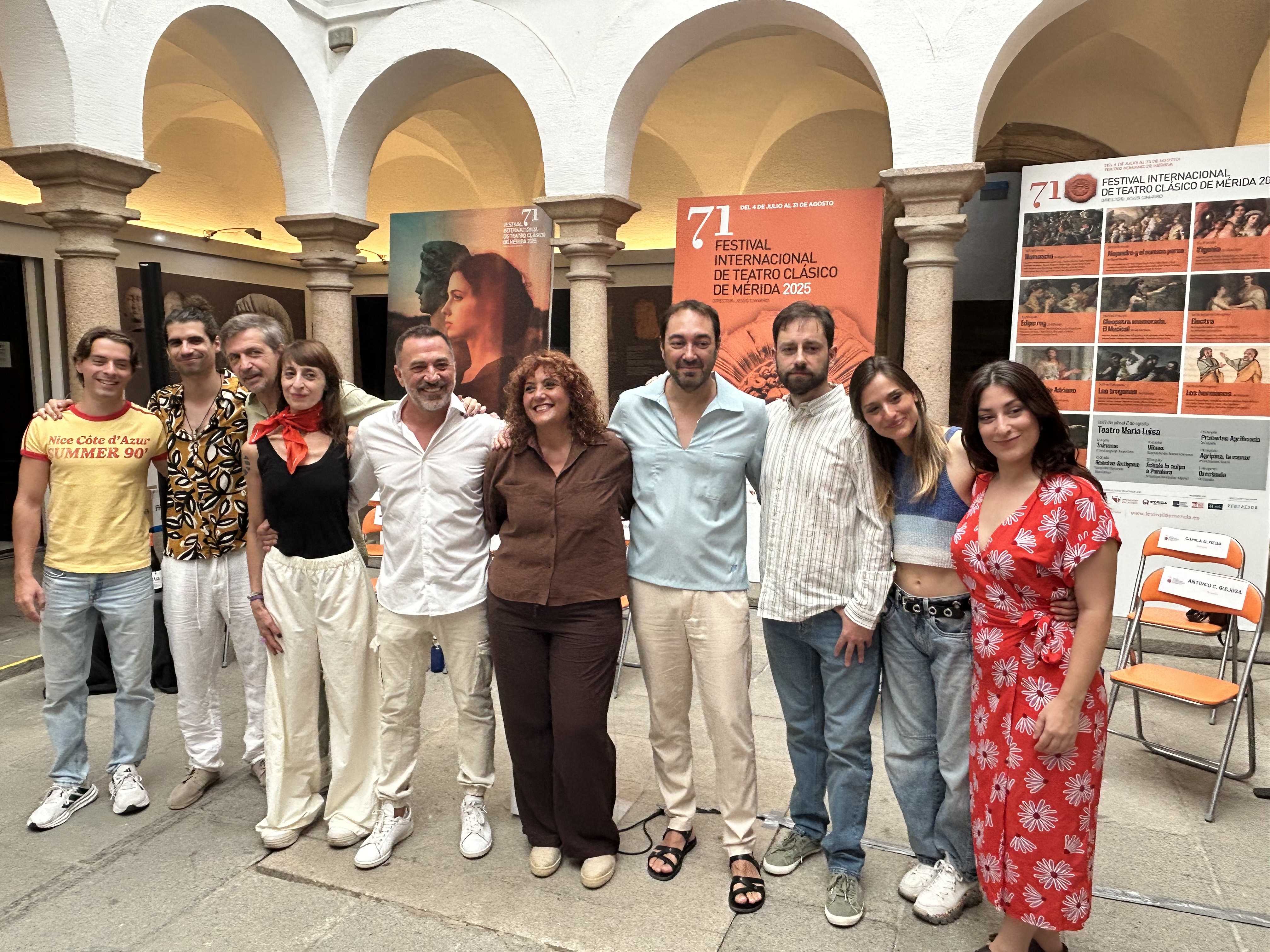 Image 1 of article La compañía extremeña Teatro del Noctámbulo culmina la 71ª edición del Festival de Teatro de Mérida con 'Jasón y las furias'