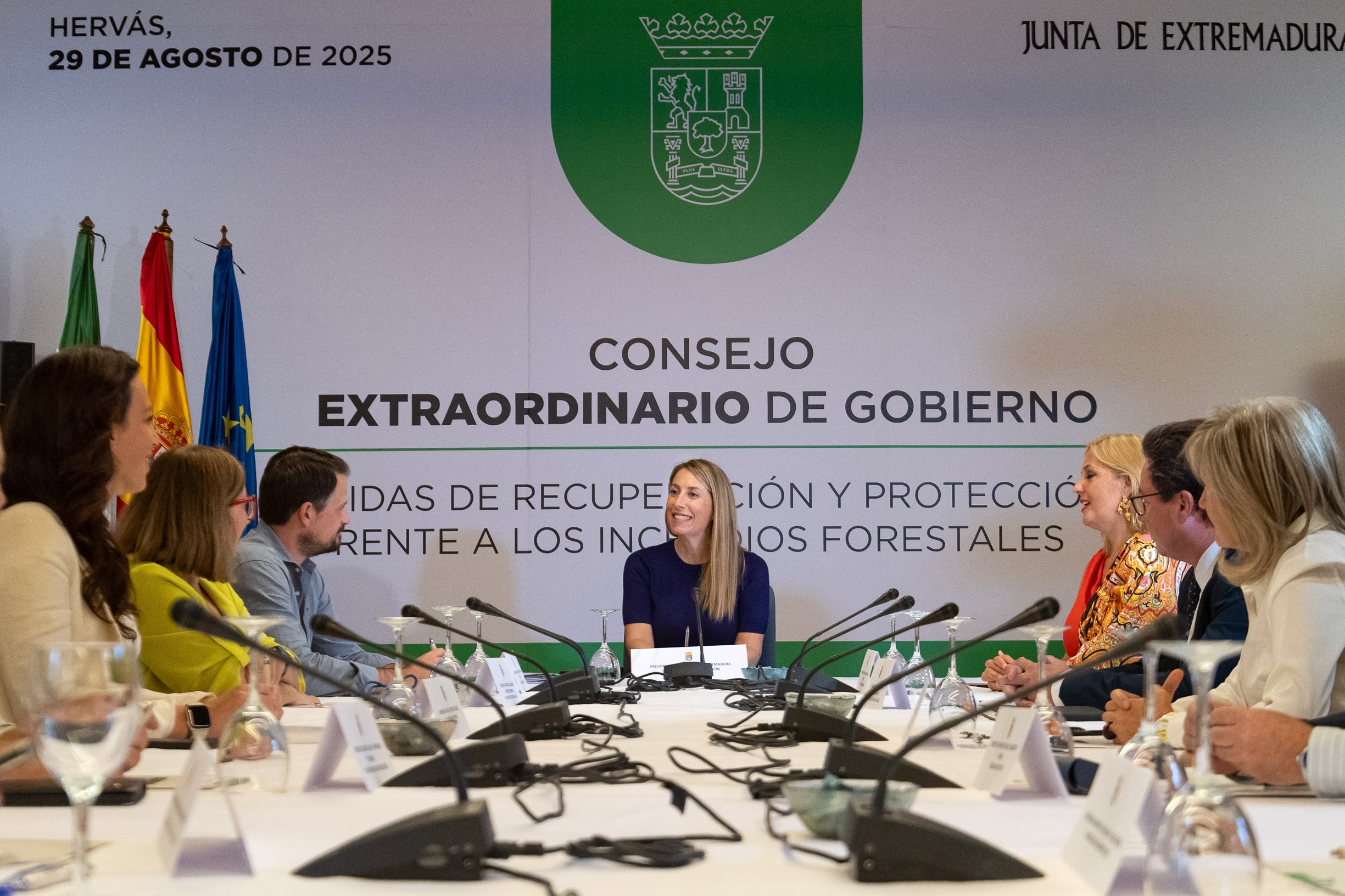 20250829 El Gobierno de la Junta aprueba en Hervás ayudas urgentes ...