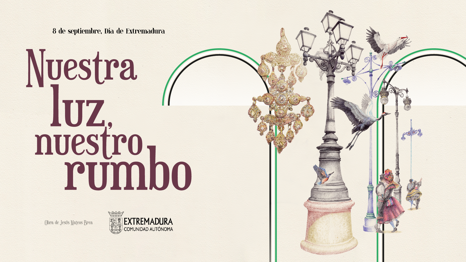 Cartel del Día de Extremadura 